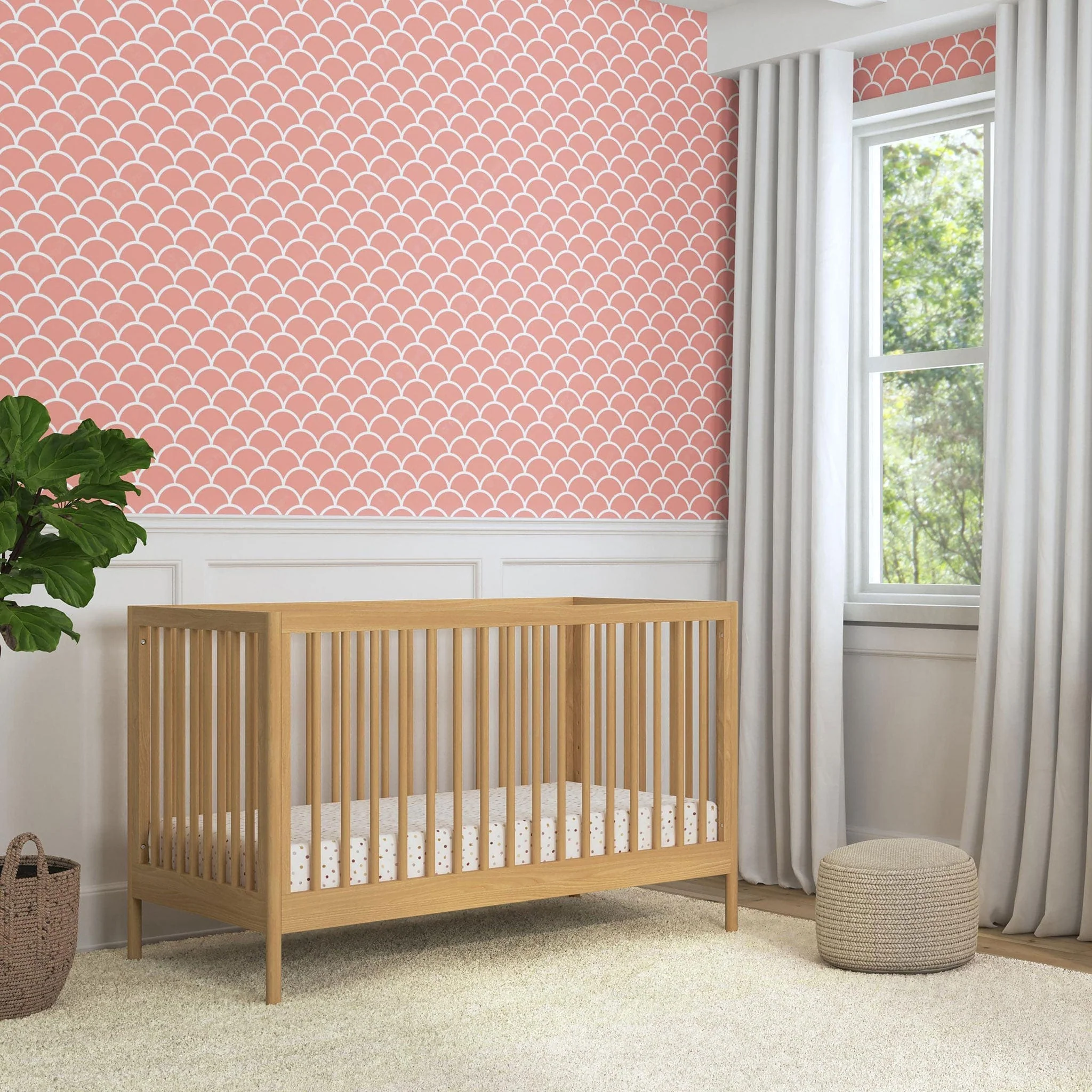 Couchette Convertible 3-en-1 Birdie - Miel - Image 10