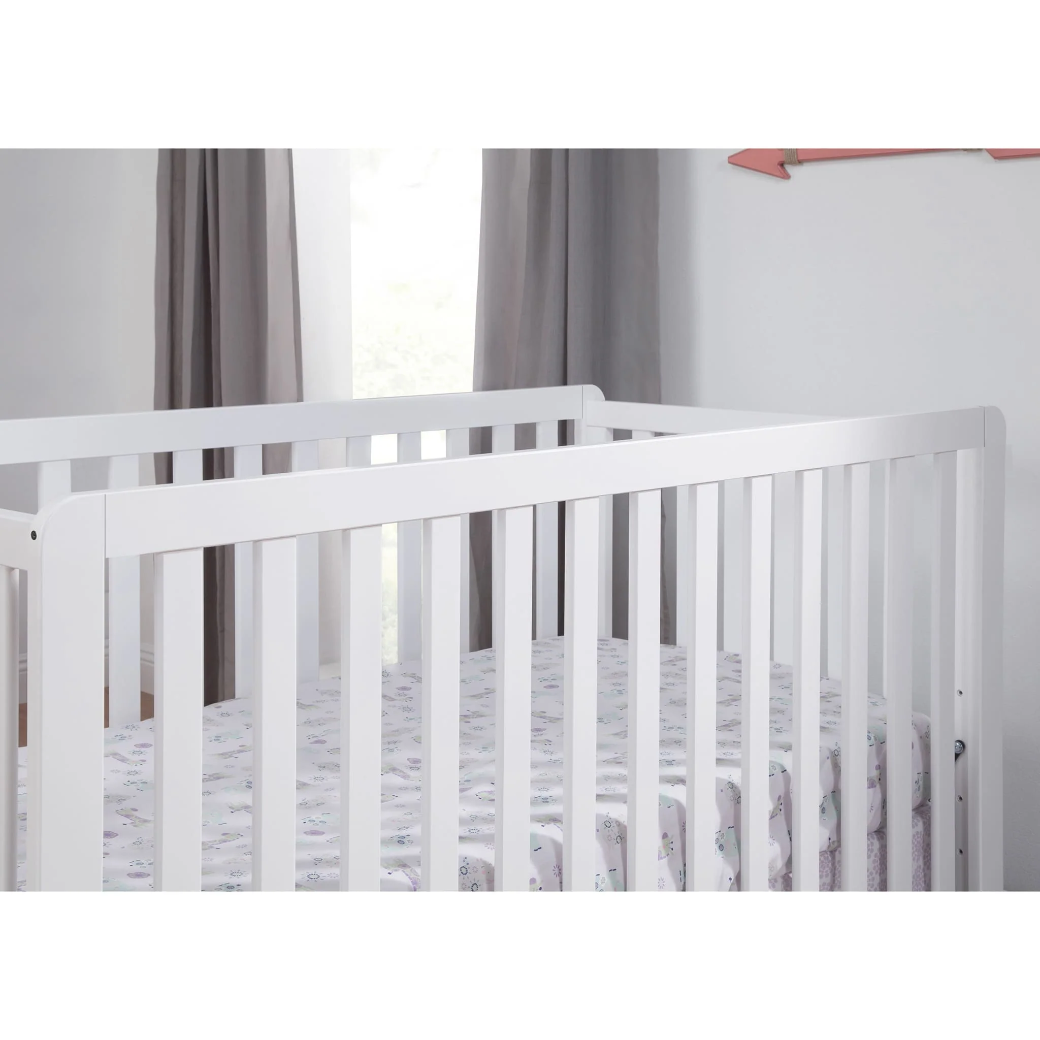 Couchette Convertible 4-en-1 Colby - Blanc - Image 9