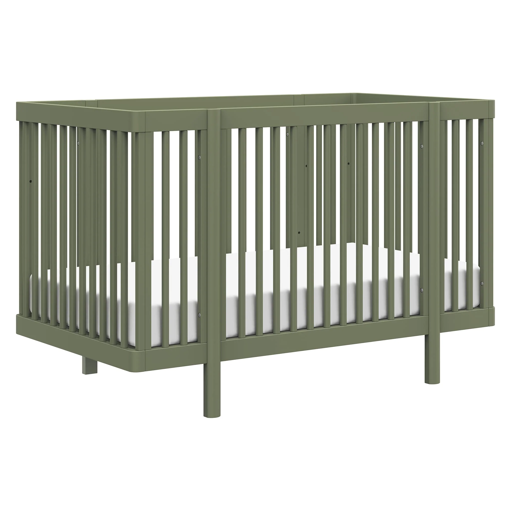 Couchette Convertible 8-en-1 Pogo avec kits de conversion - Olive - Image 9