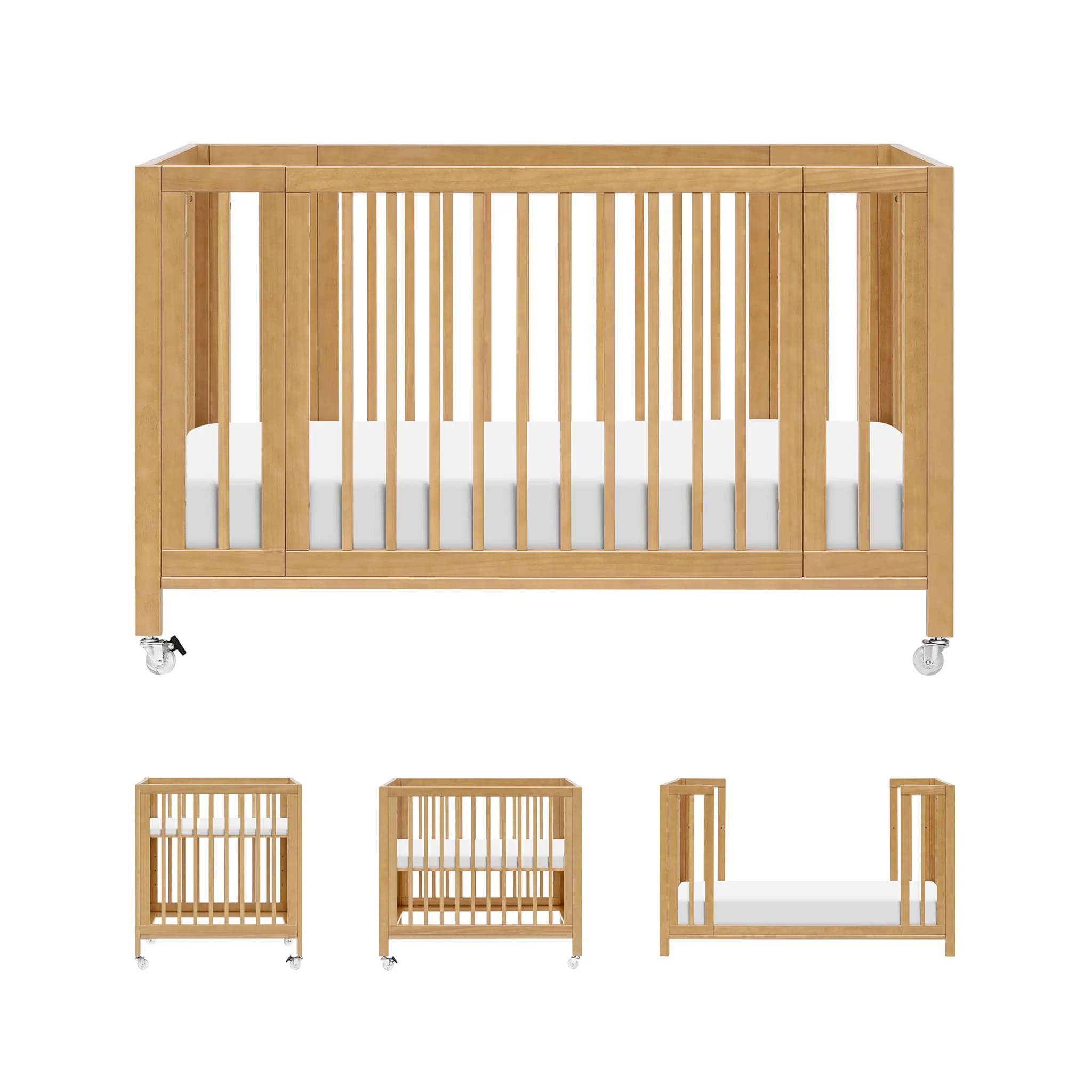 Couchette Convertible 9-en-1 Rolli - Miel