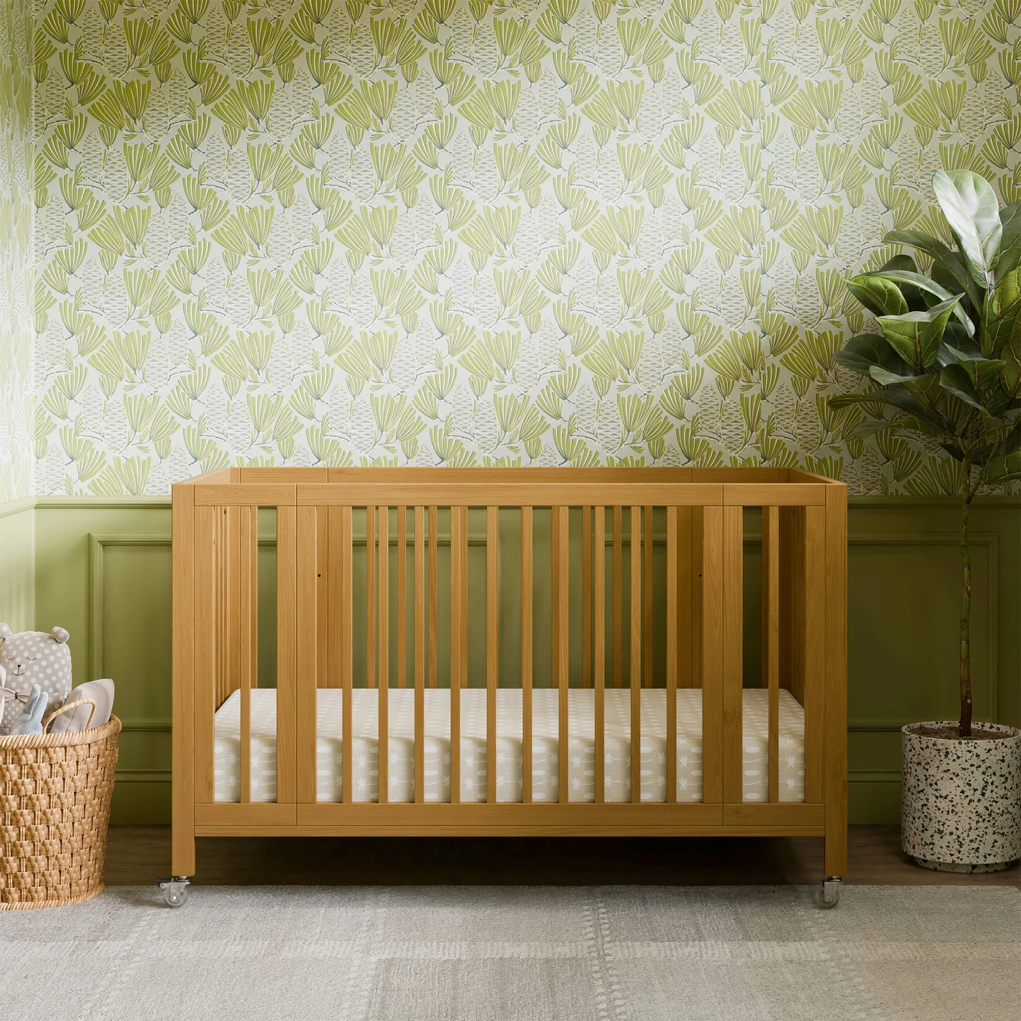 Couchette Convertible 9-en-1 Rolli - Miel - Image 3