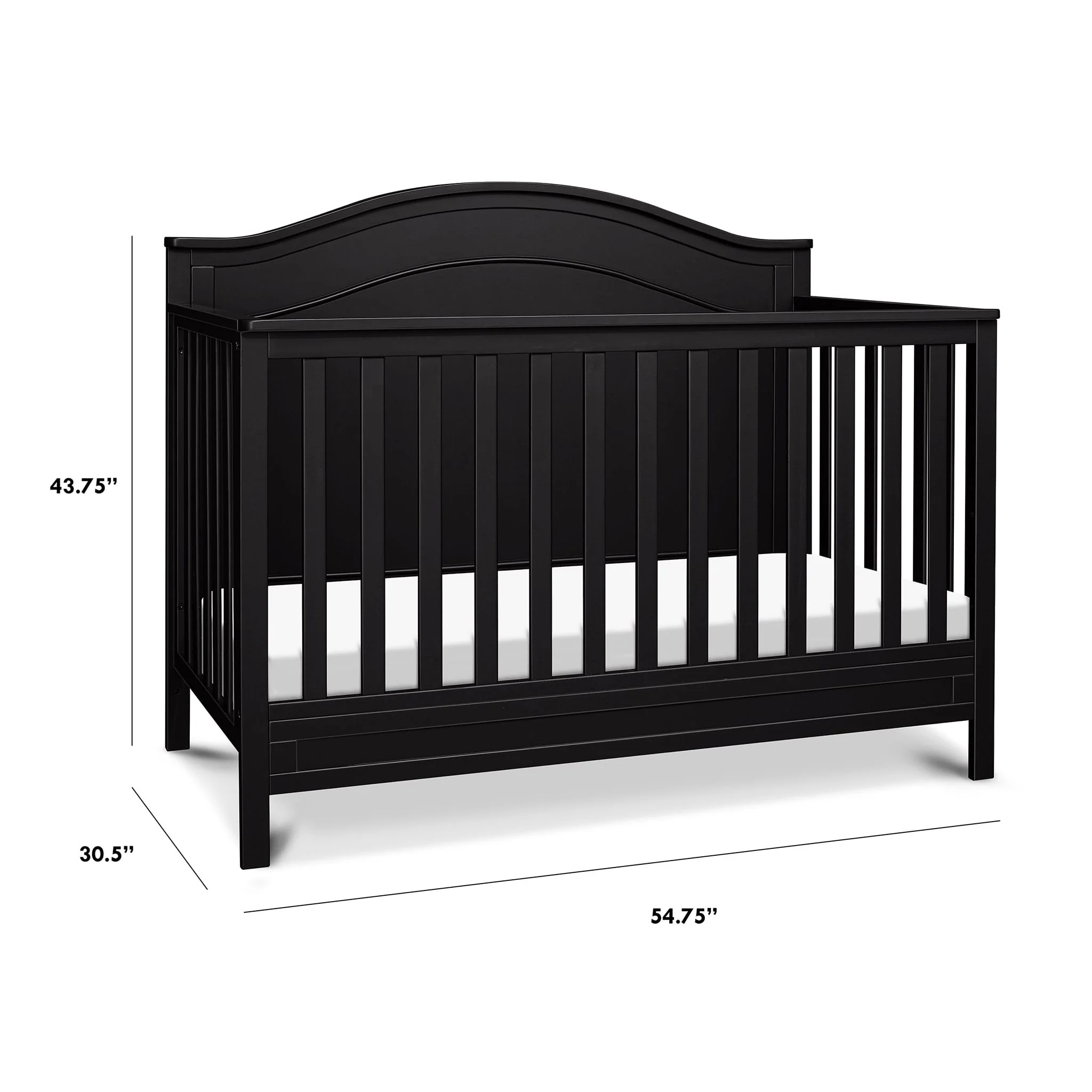 Couchette Convertible 4-en-1 Charlie - Ébène - Image 7