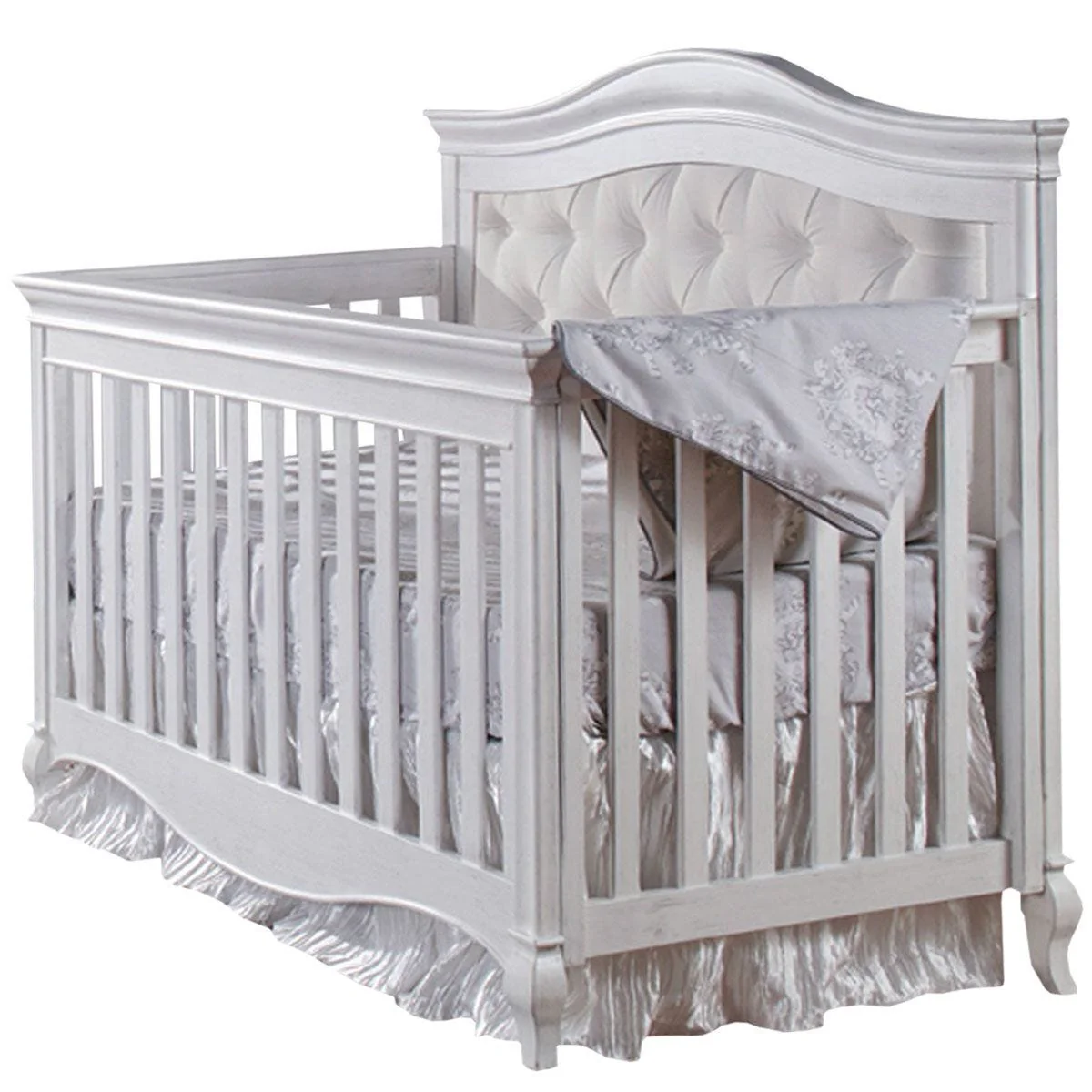 Couchette Convertible Diamante - Blanc Vintage