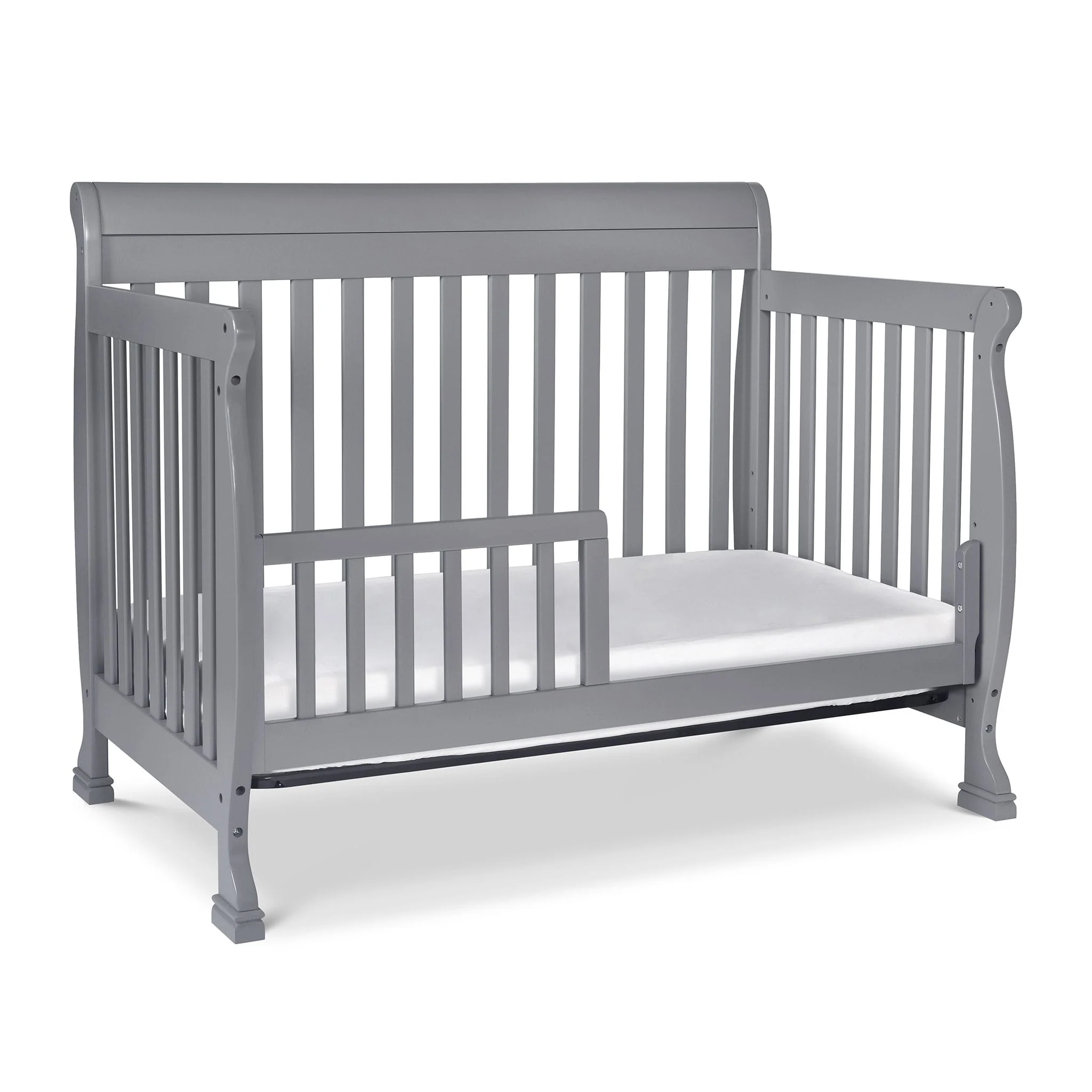 Couchette Convertible 4-en-1 Kalani - Gris - Image 4