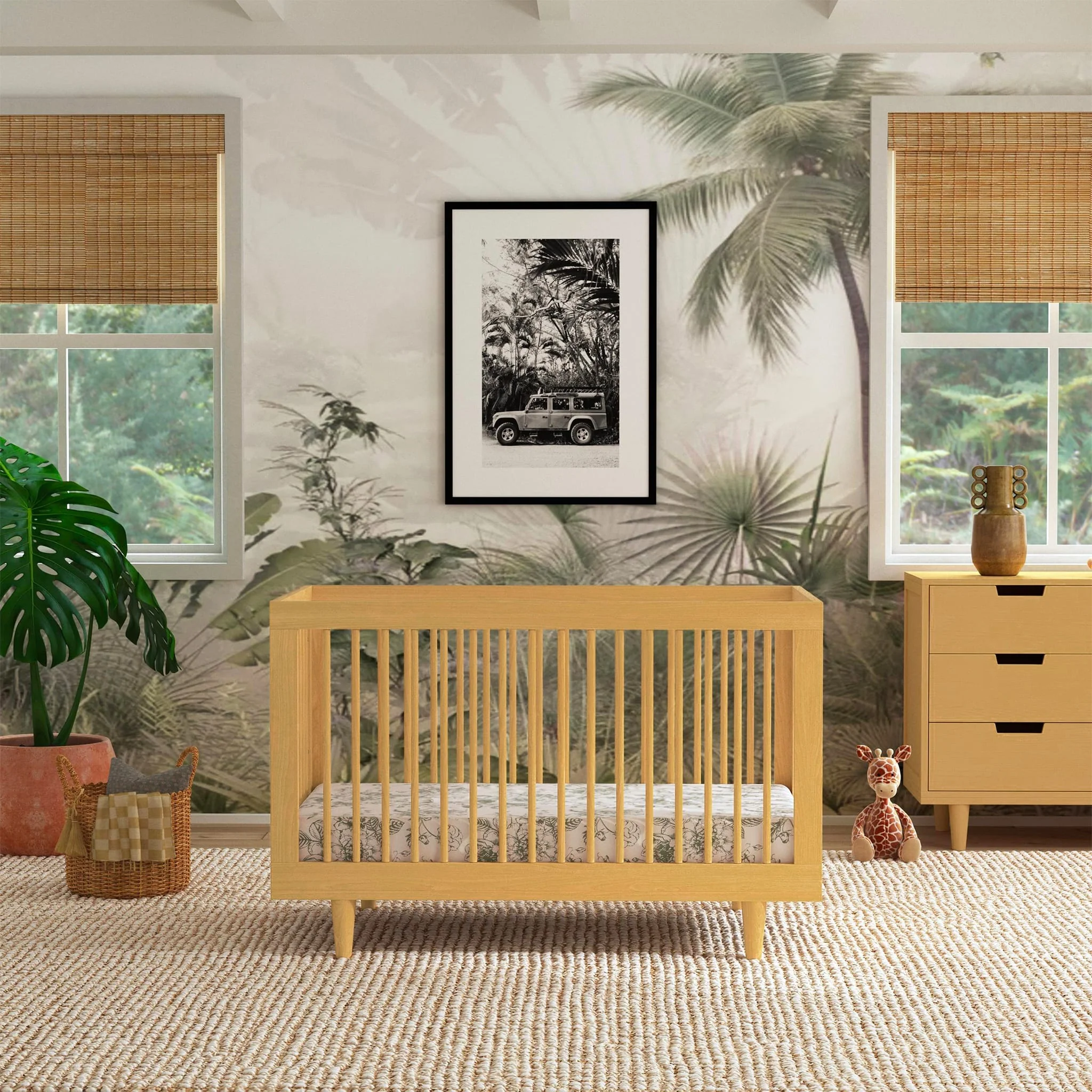 Couchette Convertible 3-en-1 Marley - Miel - Image 11