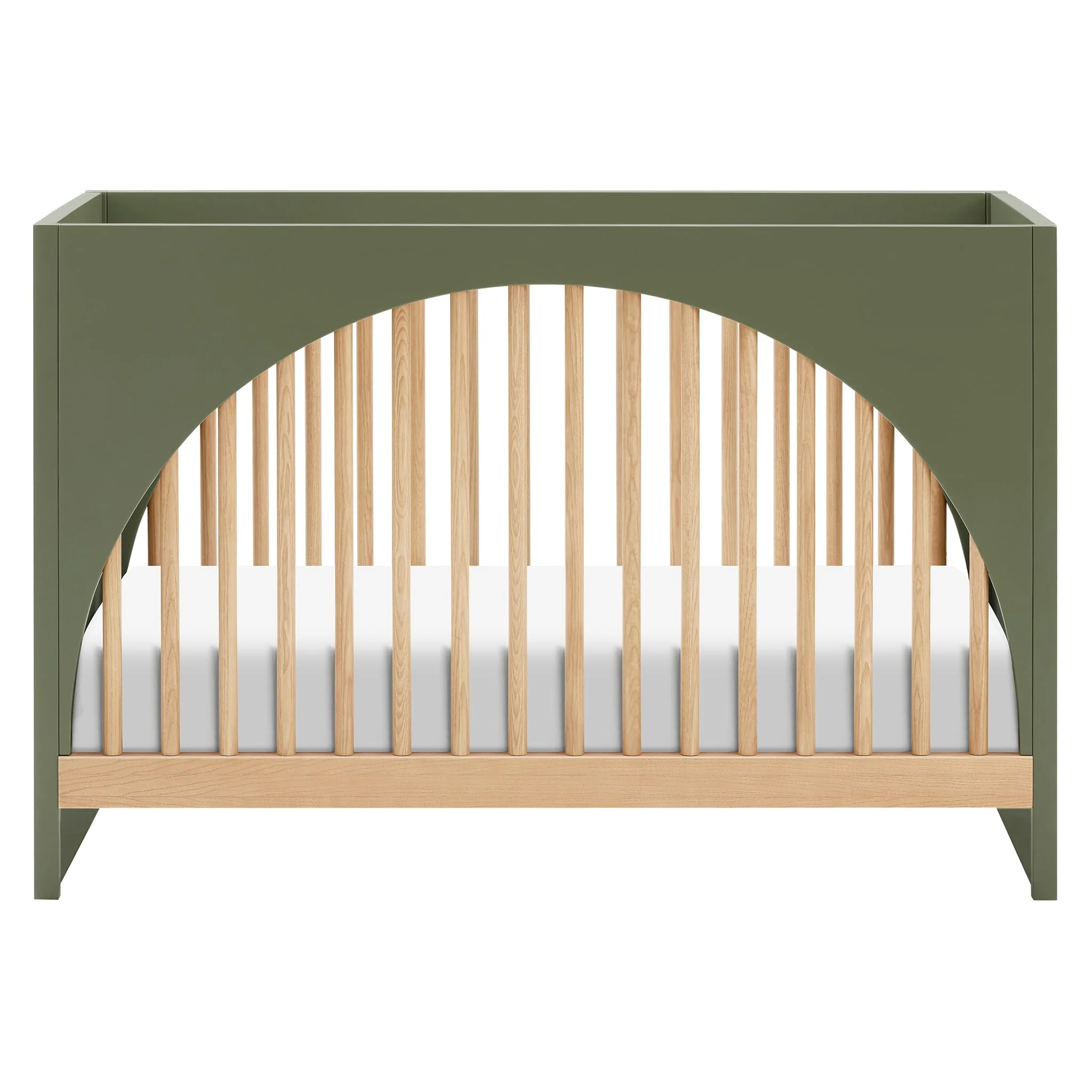 Couchette Convertible 3-en-1 Moab - Olive/Cendre