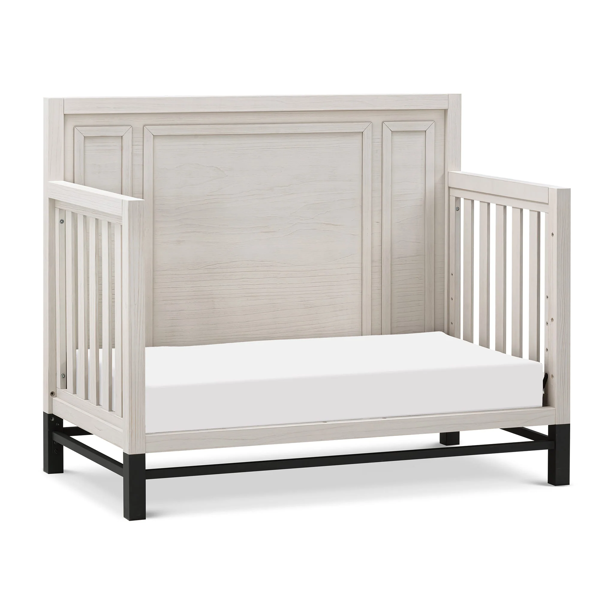 Couchette Convertible 4-en-1 Newbern - Bois Blanc - Image 6