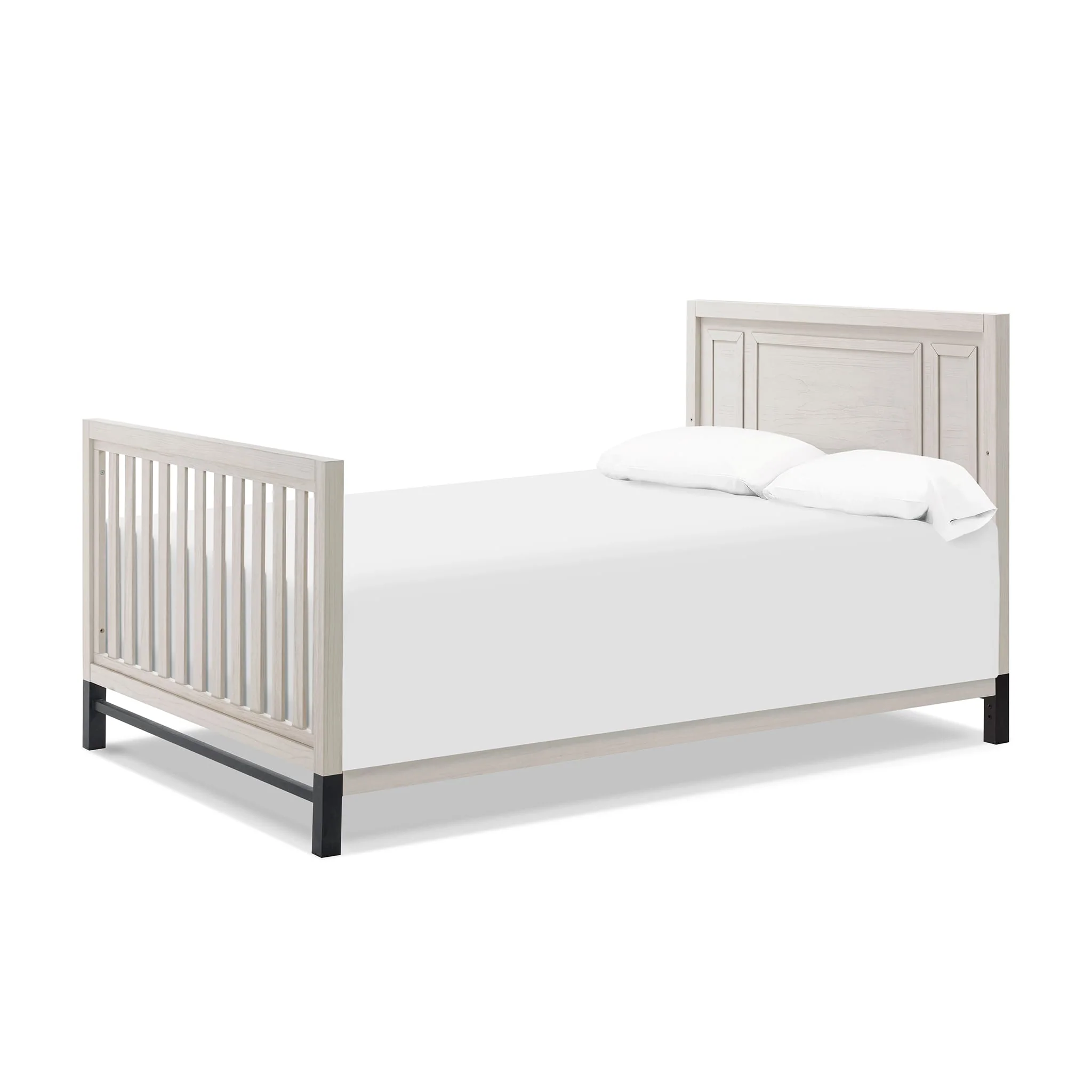 Couchette Convertible 4-en-1 Newbern - Bois Blanc - Image 7