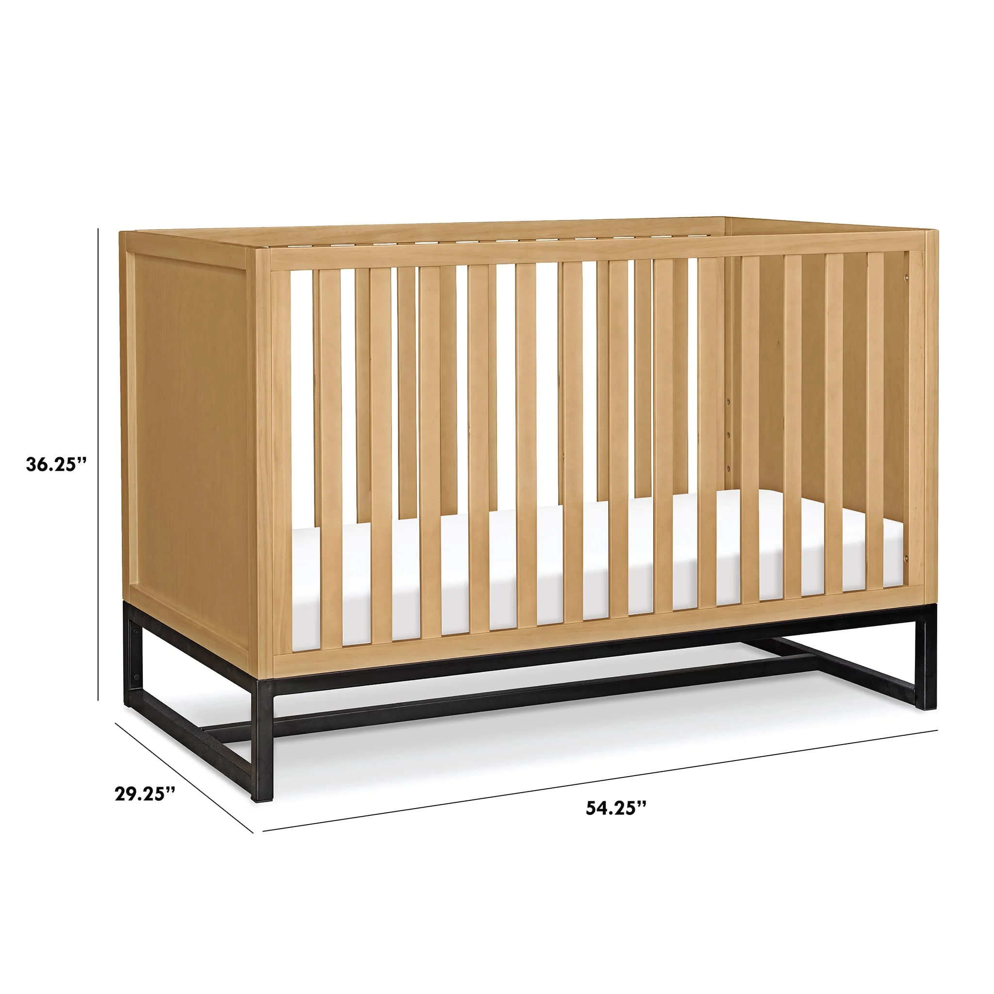 Couchette Convertible 4-en-1 Ryder - Miel - Image 6
