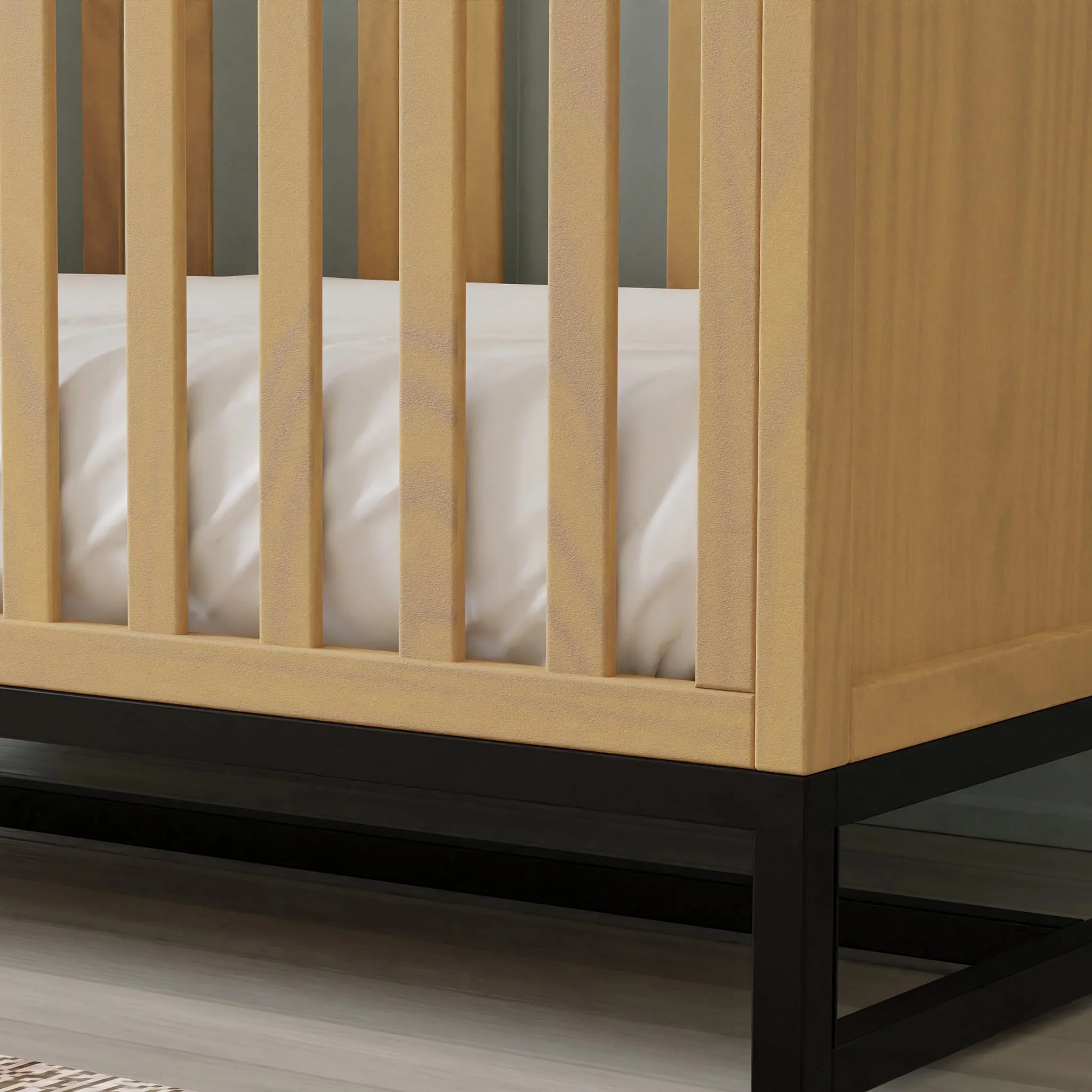 Couchette Convertible 4-en-1 Ryder - Miel - Image 8