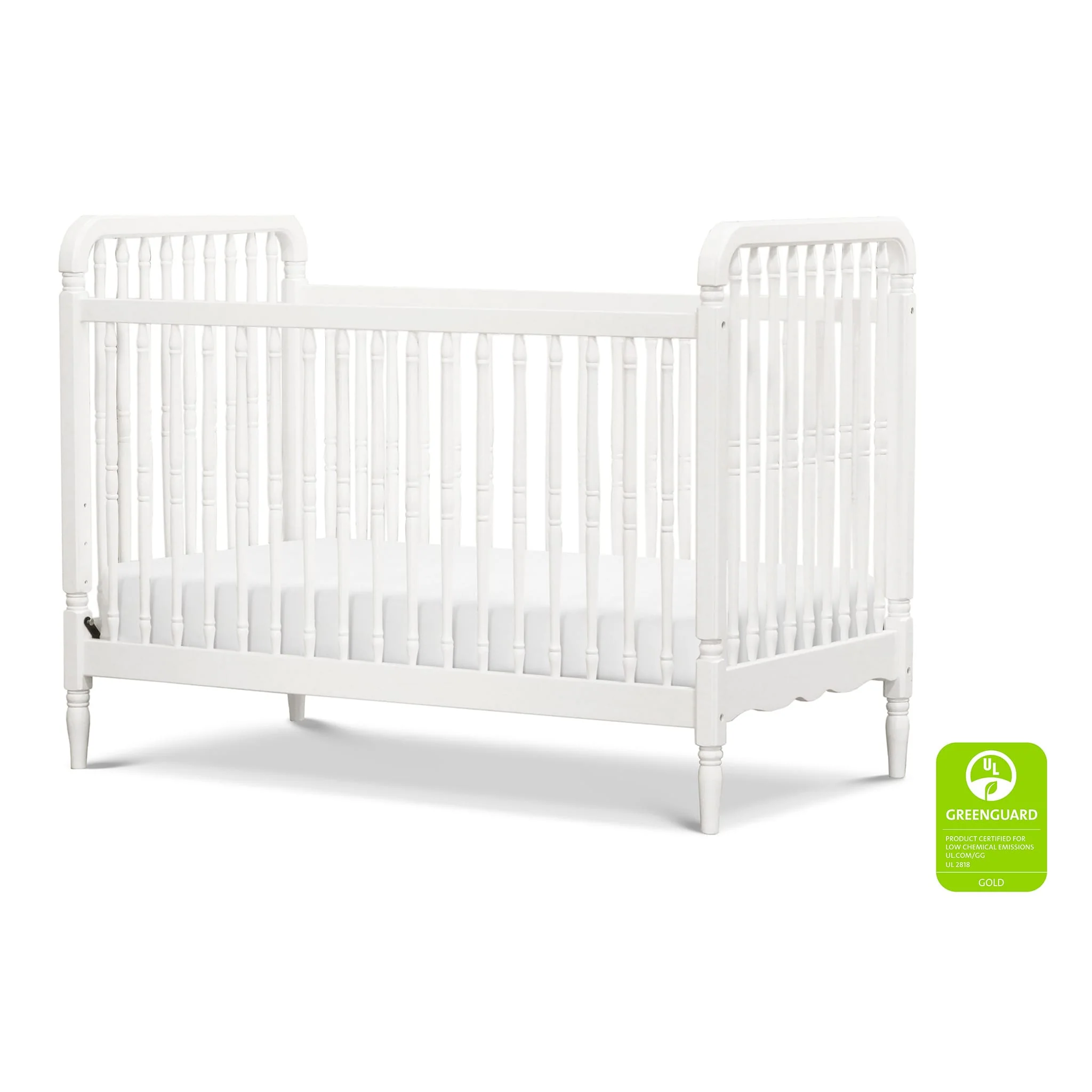 Couchette Convertible 3-en-1 Liberty avec Kit de Conversion- Blanc Chaud - Image 3