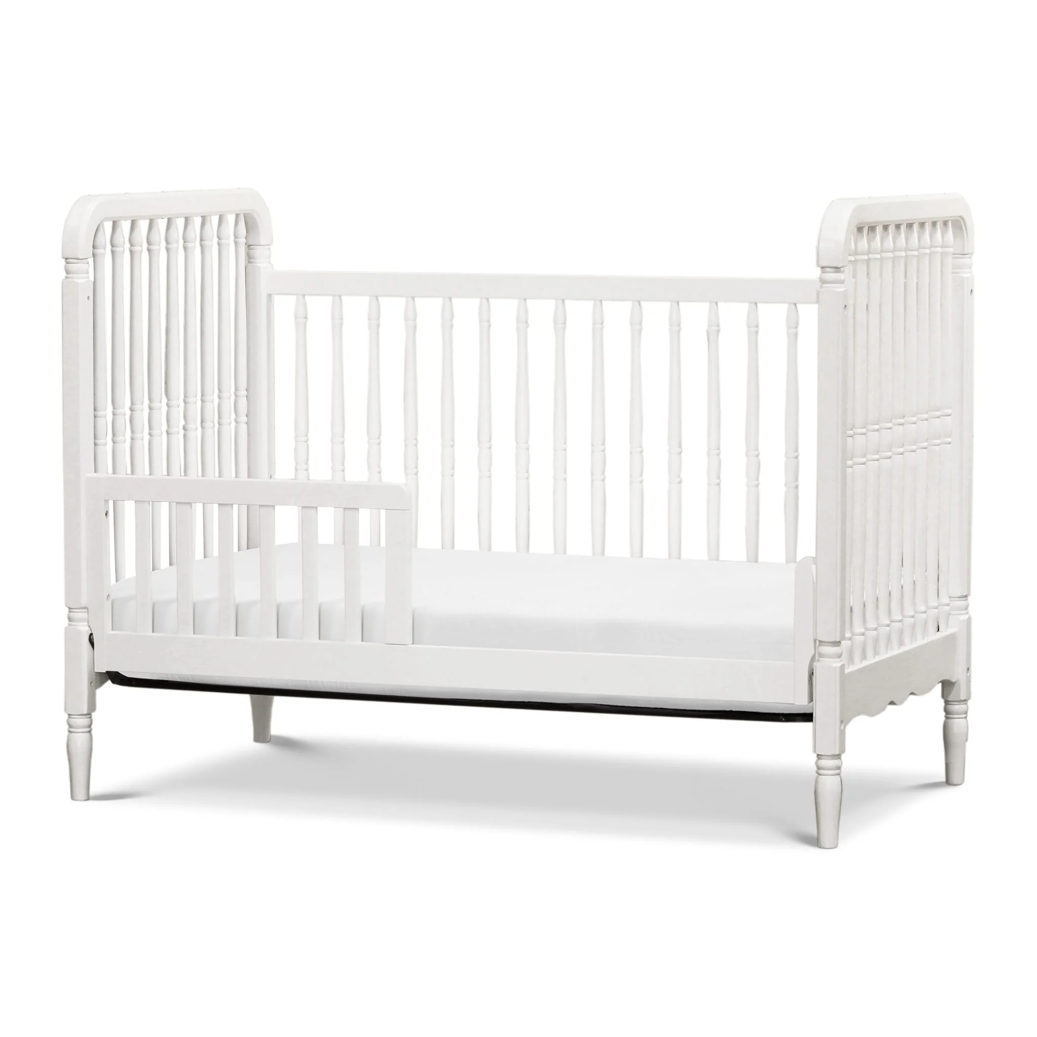 Couchette Convertible 3-en-1 Liberty avec Kit de Conversion- Blanc Chaud - Image 5