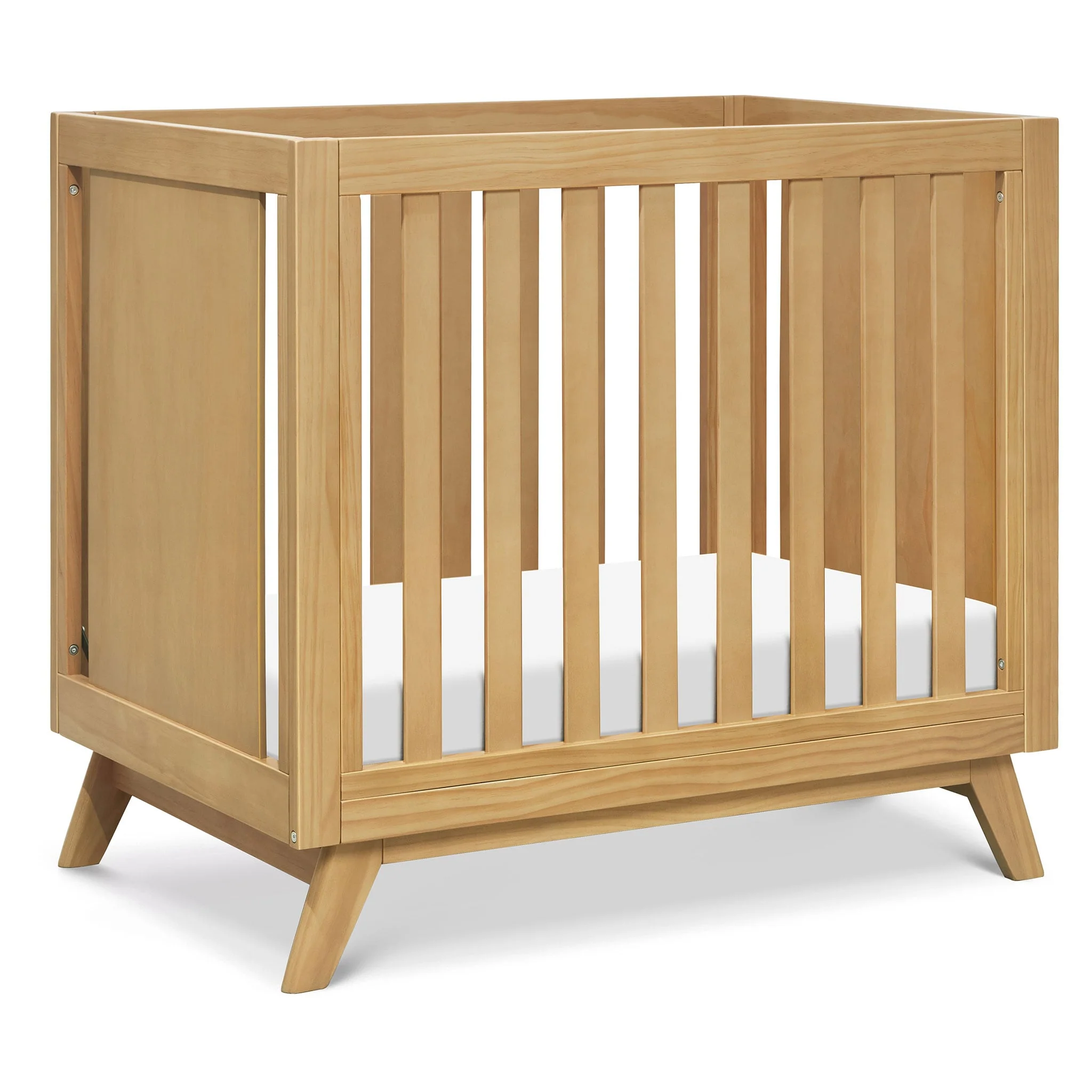 Mini Couchette Convertible Otto 3-en-1 (avec matelas de 4" inclus) - Miel