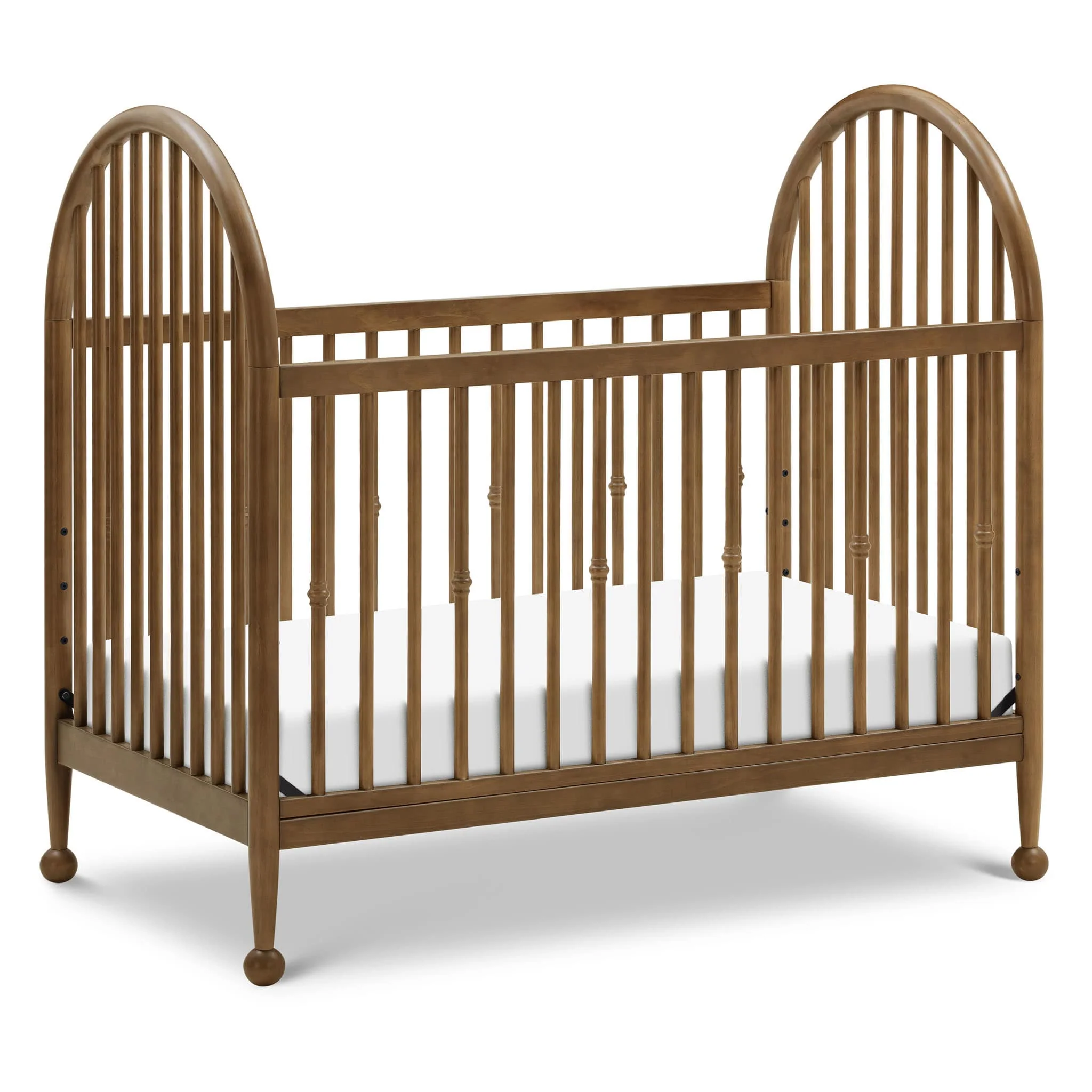 Couchette Convertible 3-en-1 Alouette - Noyer Naturel