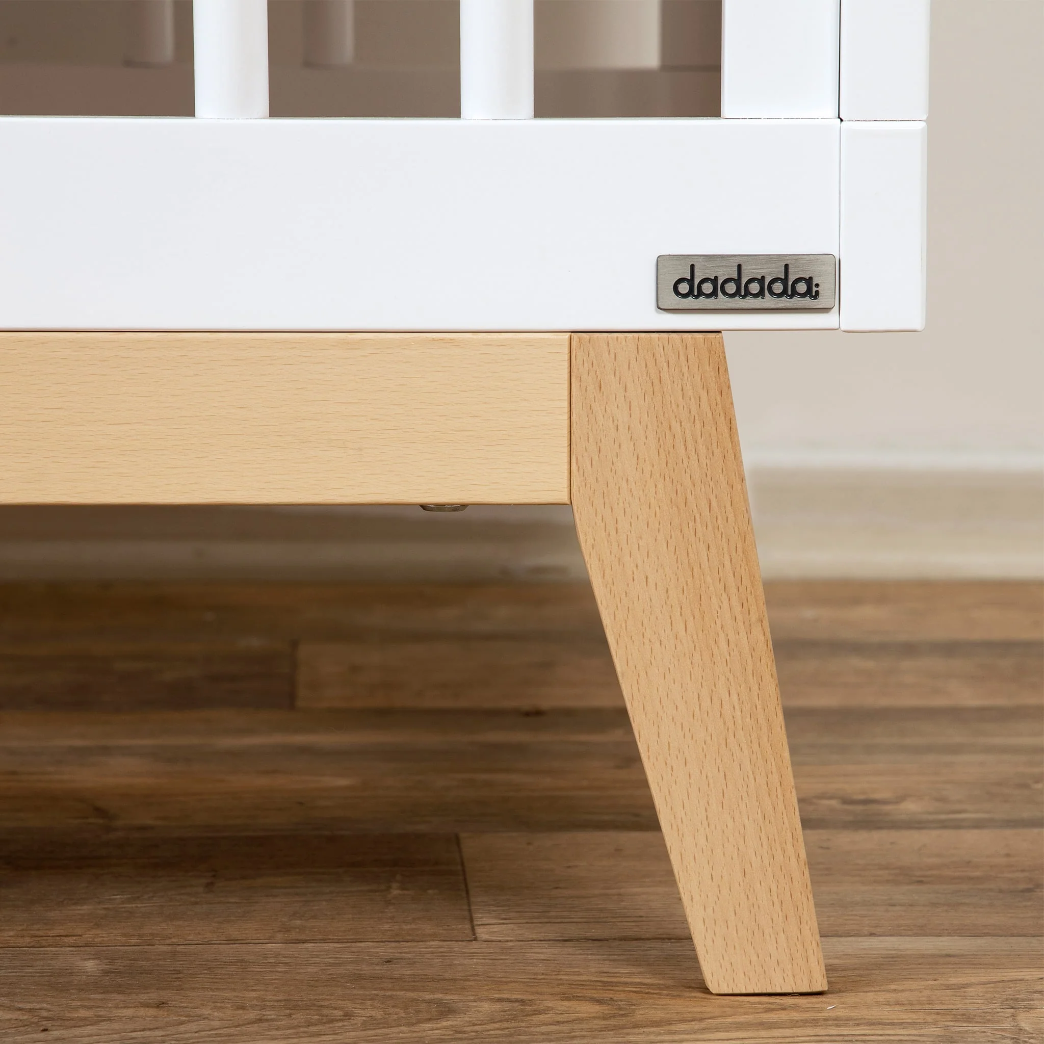 Couchette convertible 3-en-1 Soho - Blanc / Naturel - Image 14