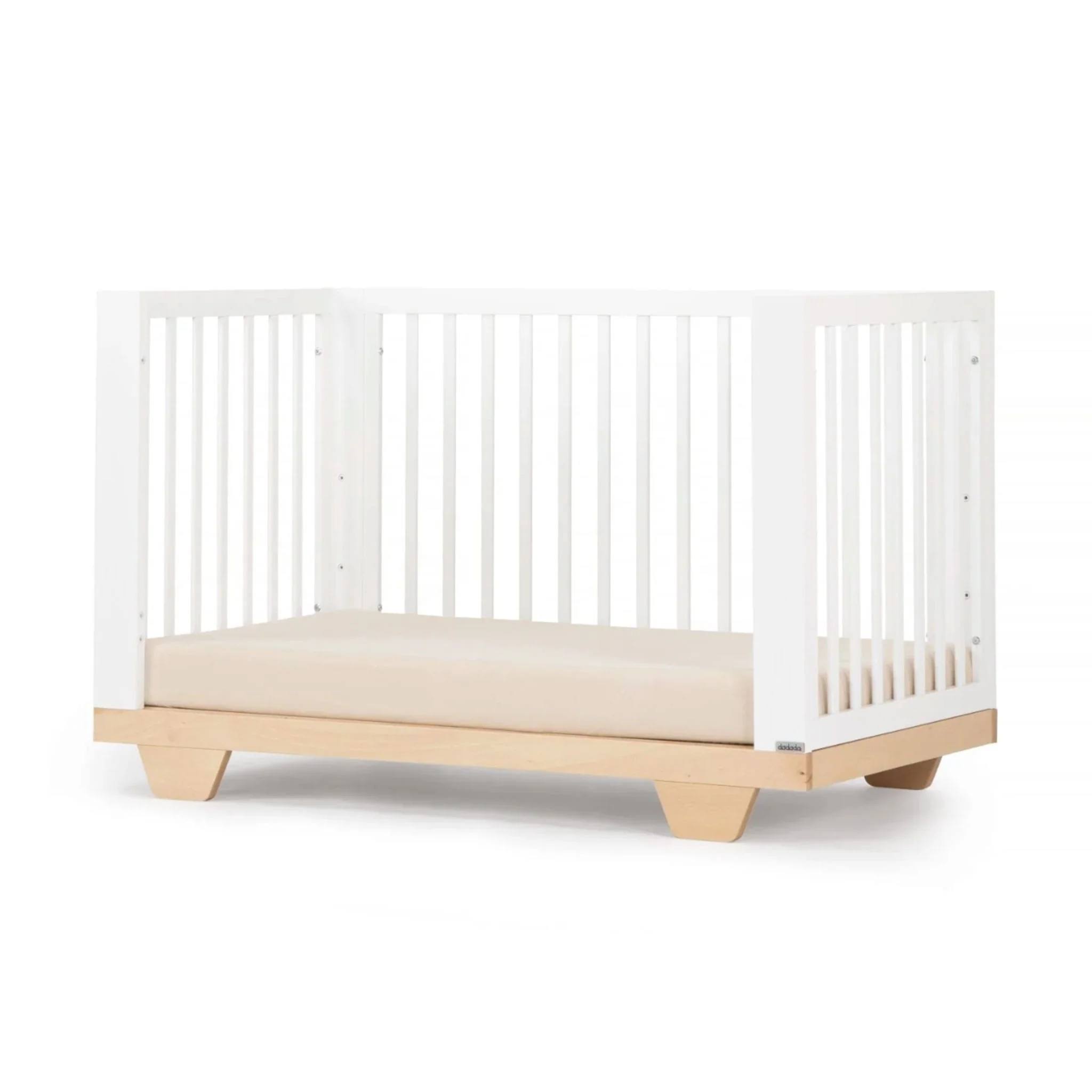 Couchette convertible 8 en 1 Spirit - Blanc/Naturel - Image 3