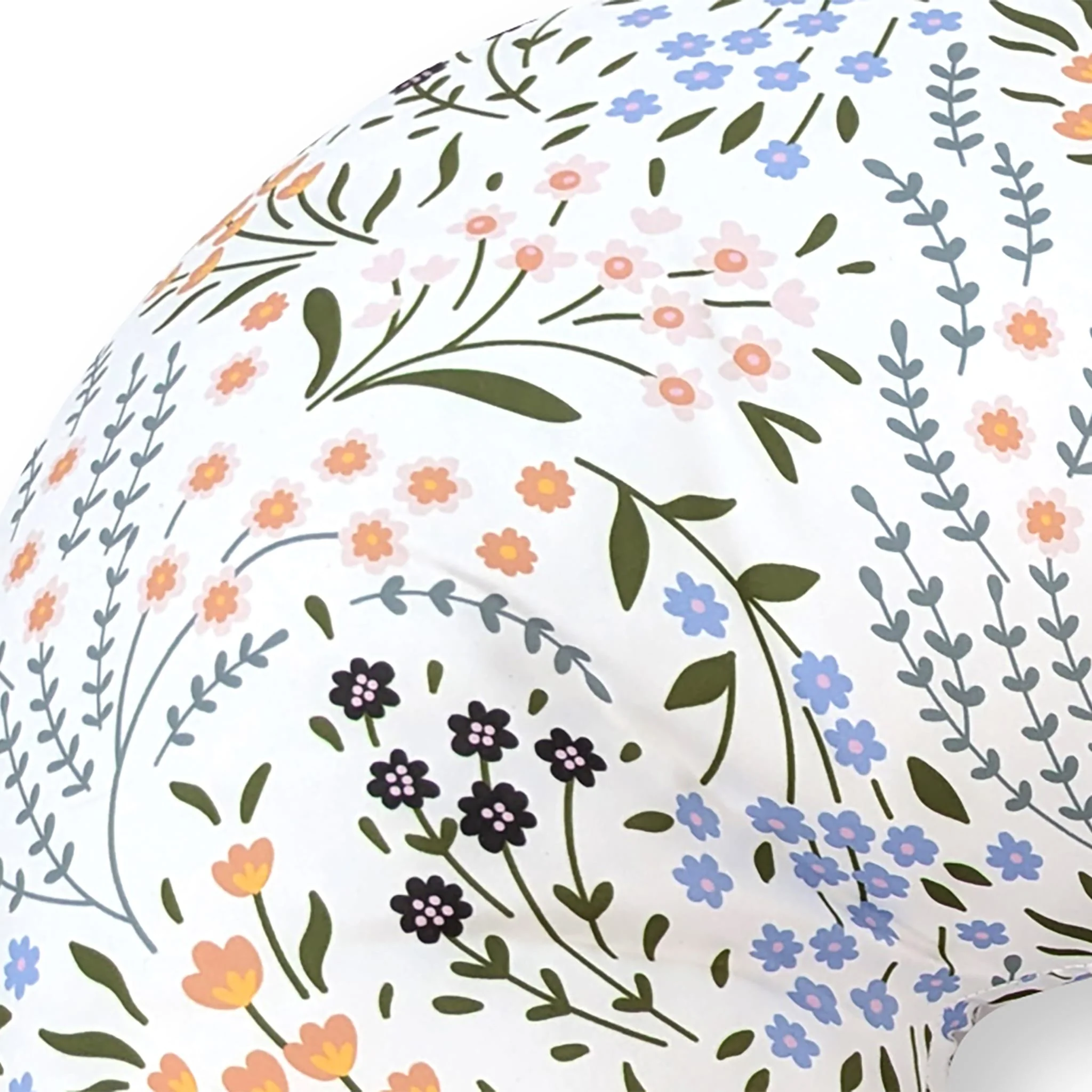Coussin d'Allaitement - Fleurs Colorées - Image 2