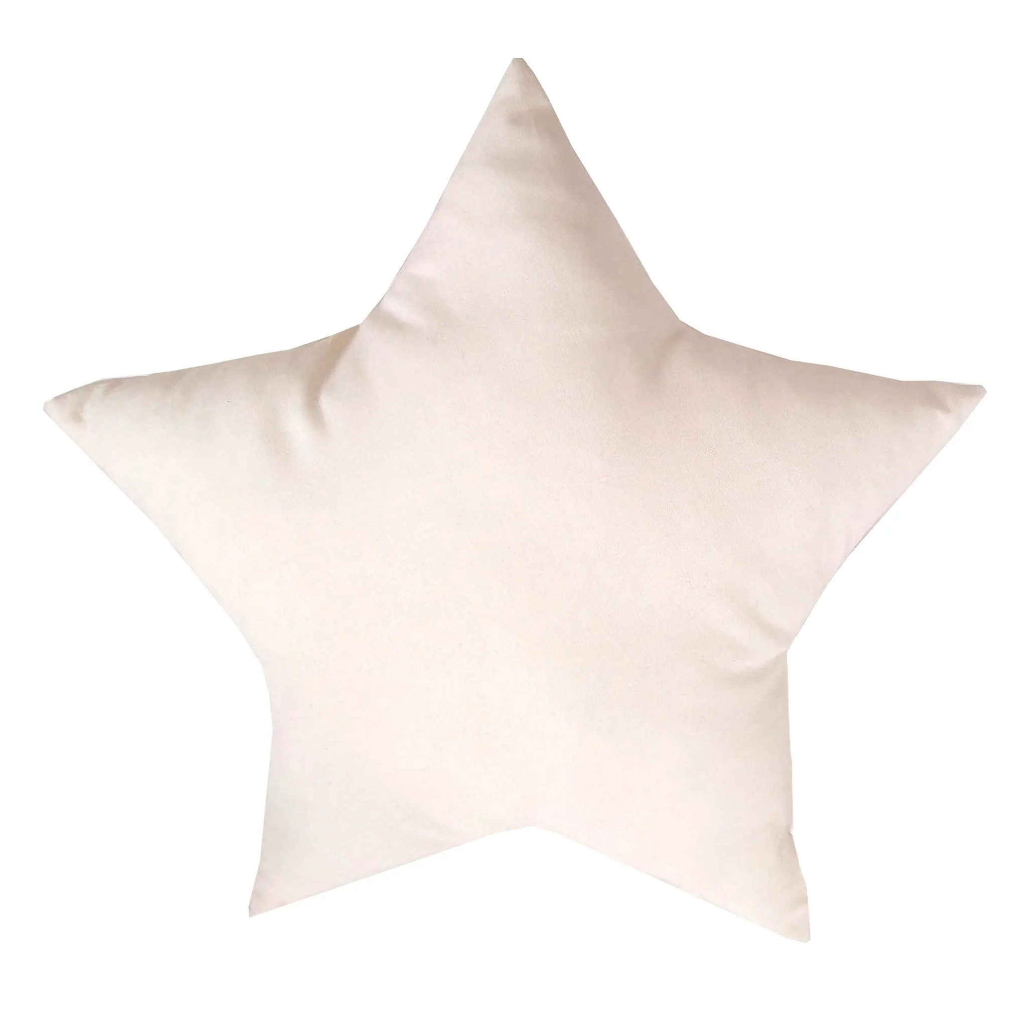 Coussin Étoile Naturel