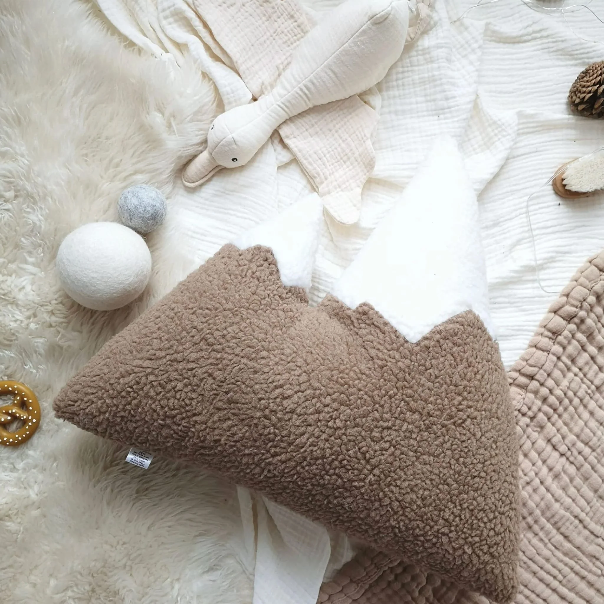 Coussin Montagne - Moka - Image 3