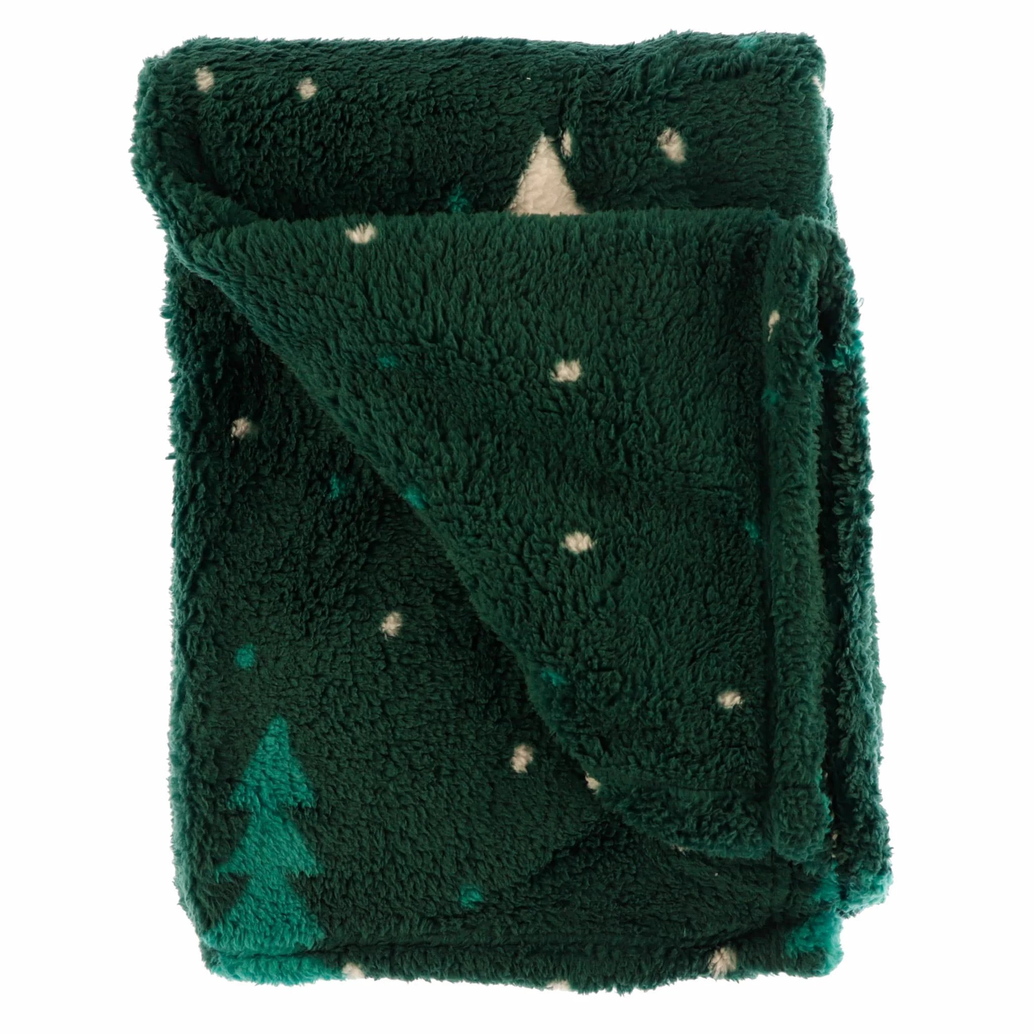 Couverture Peluche Sapin