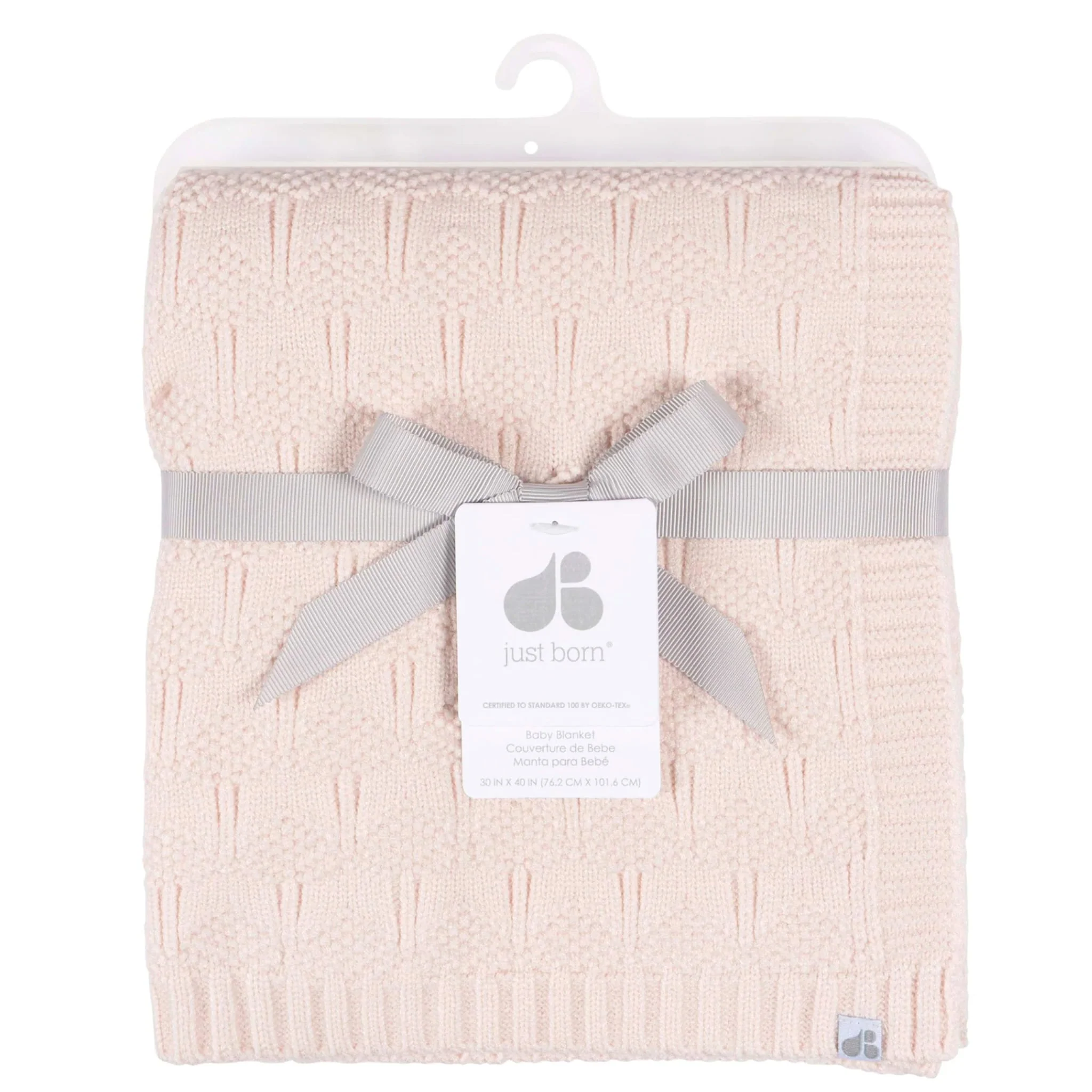 Couverture En Tricot - Rose - Image 3
