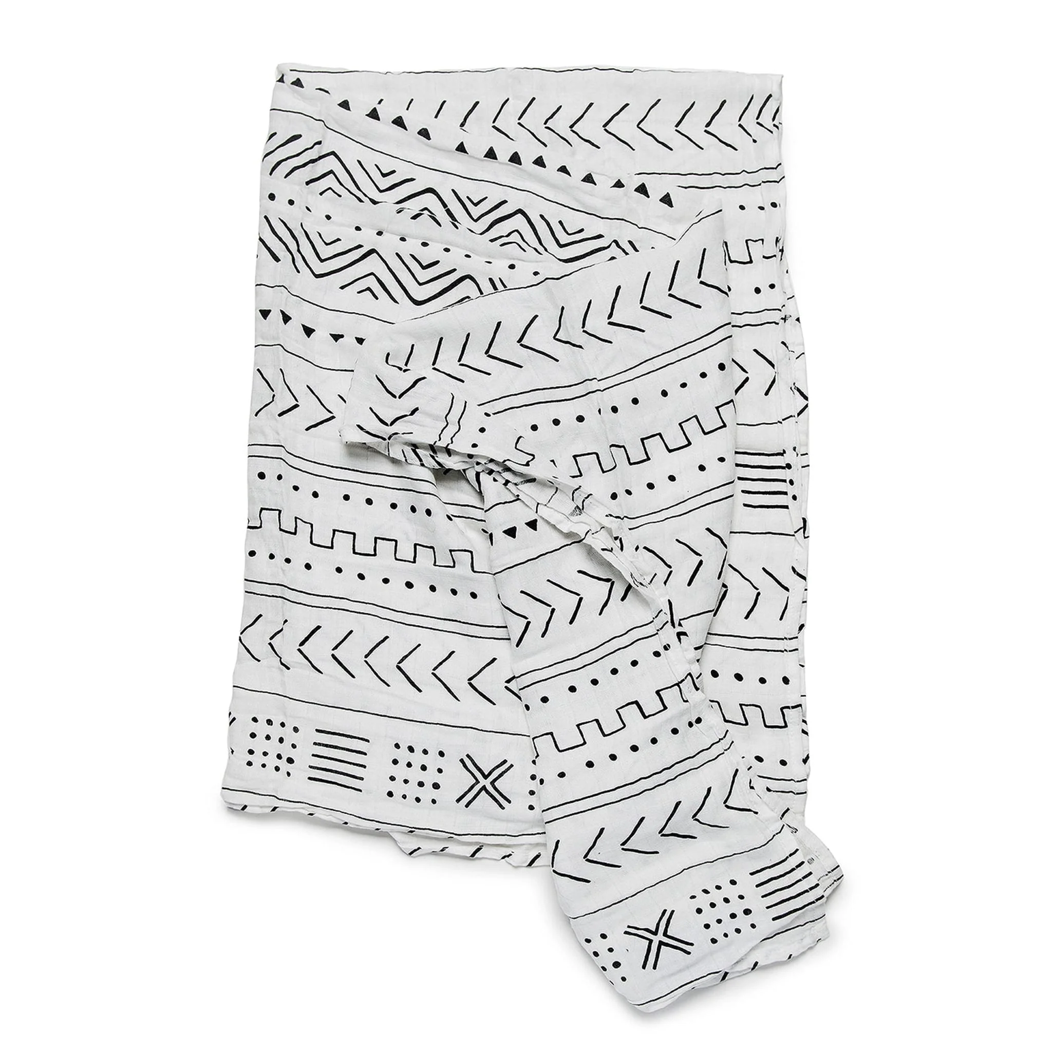 Couverture Mousseline Bambou - Blanche
