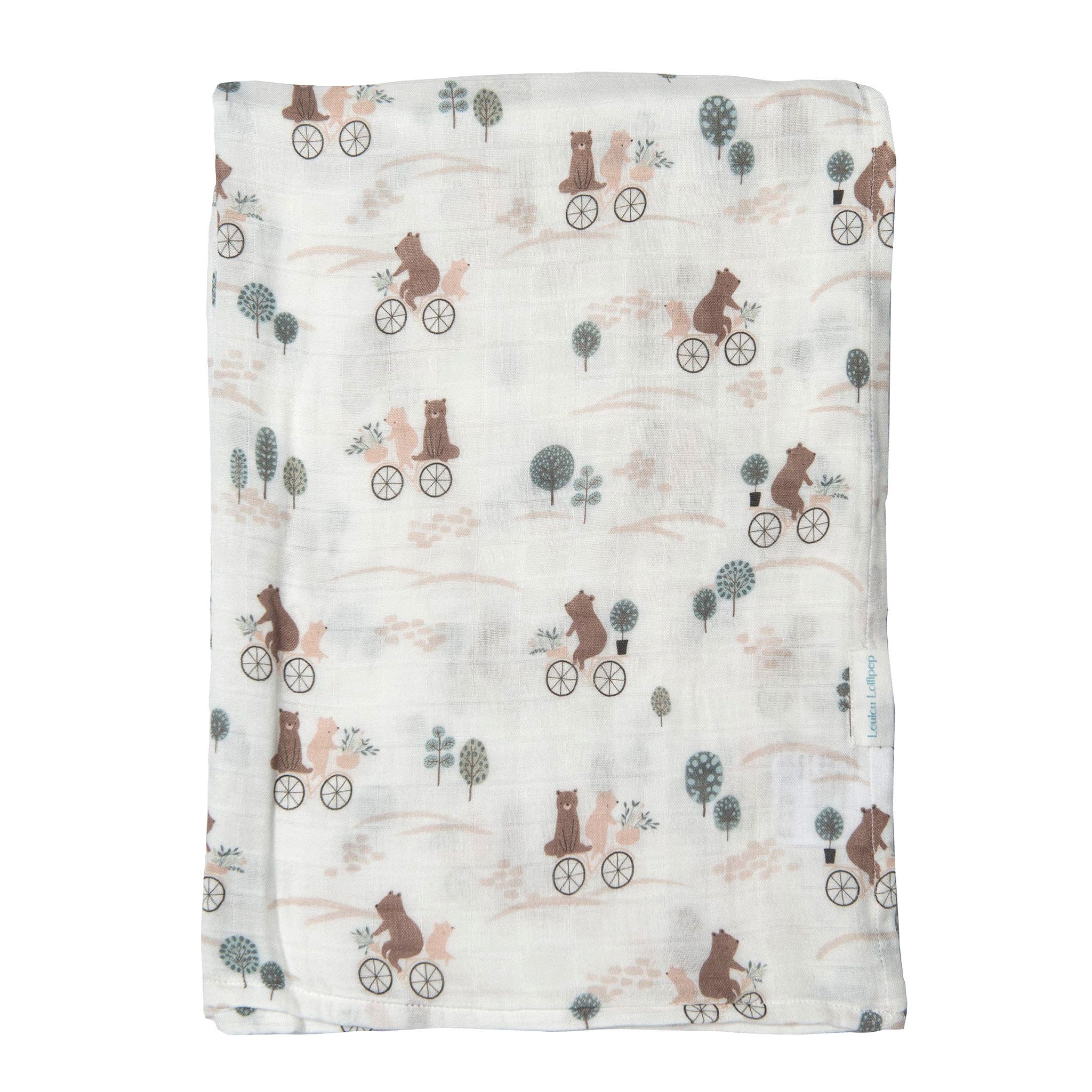 Couverture Mousseline Bambou -  Ours