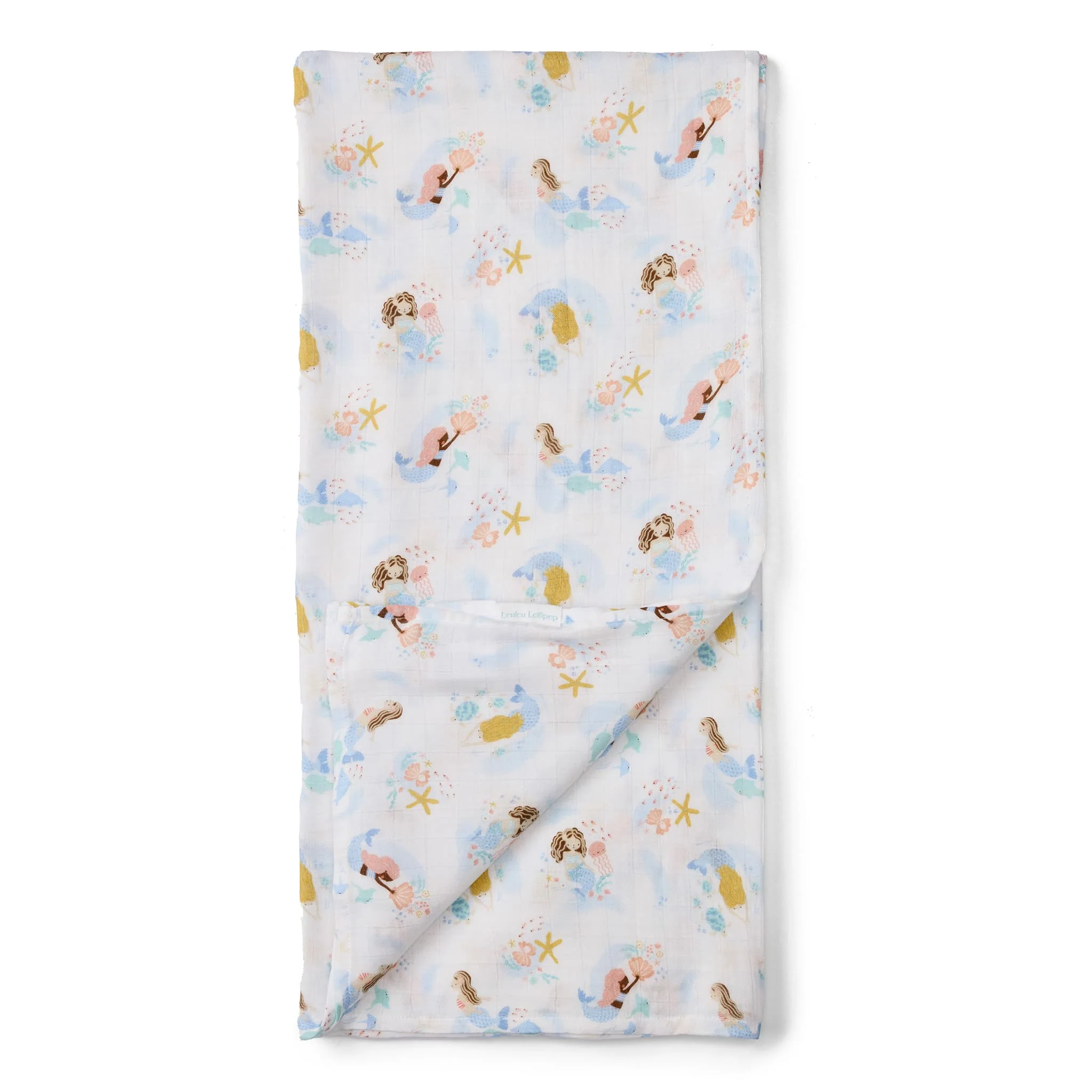 Couverture Mousseline Bambou - Sirène