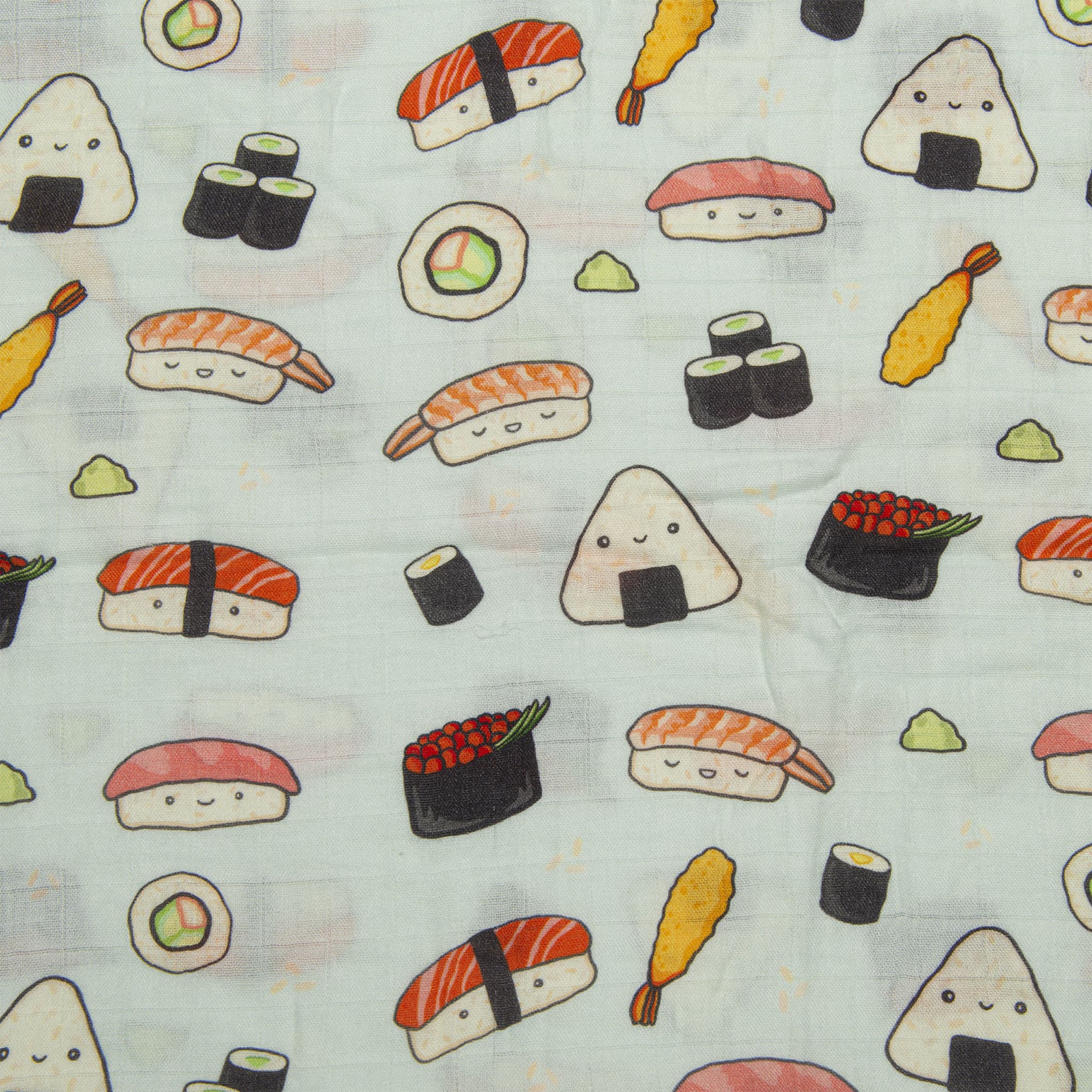 Couverture Mousseline Bambou - Sushi - Image 5