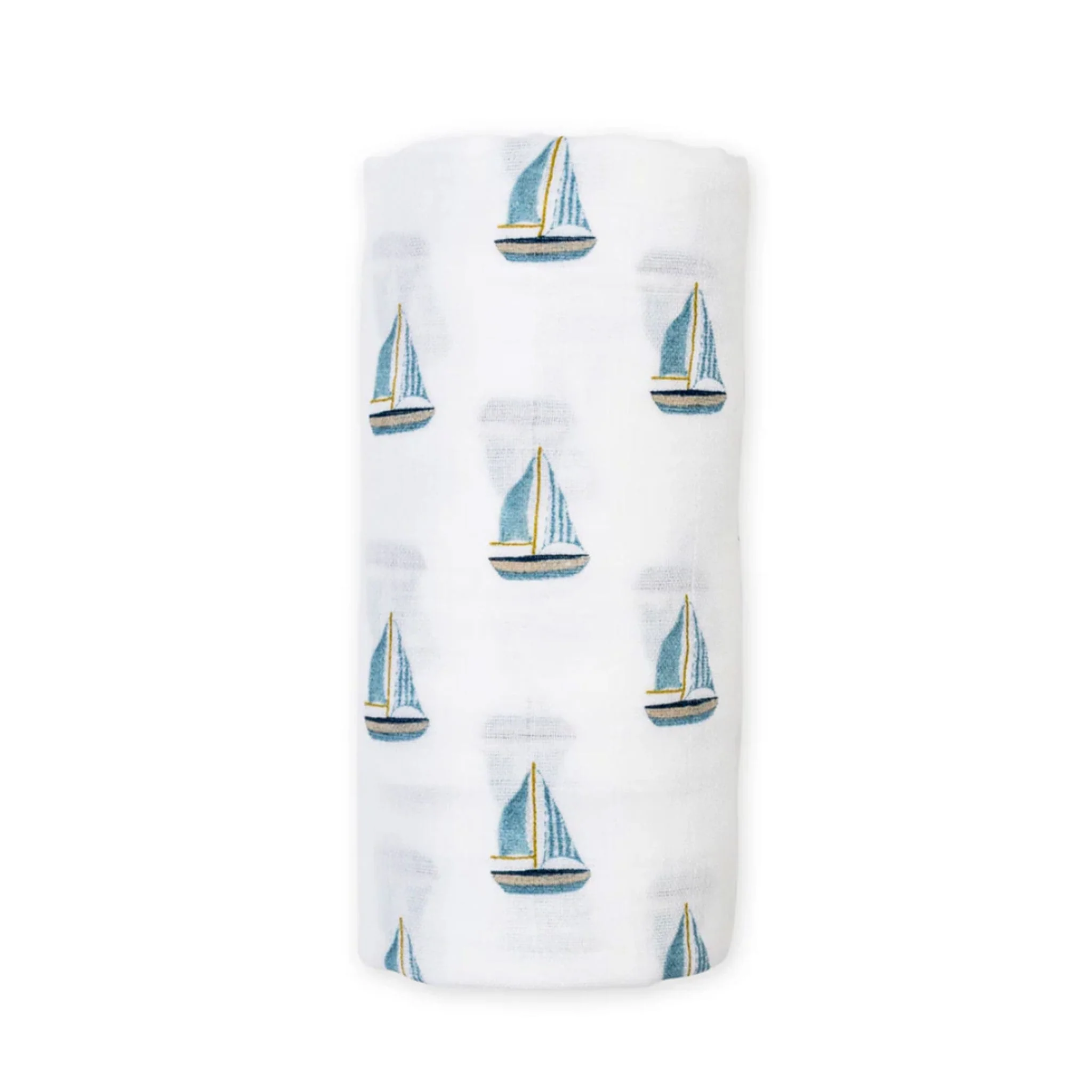Couverture Mousseline - Bateaux