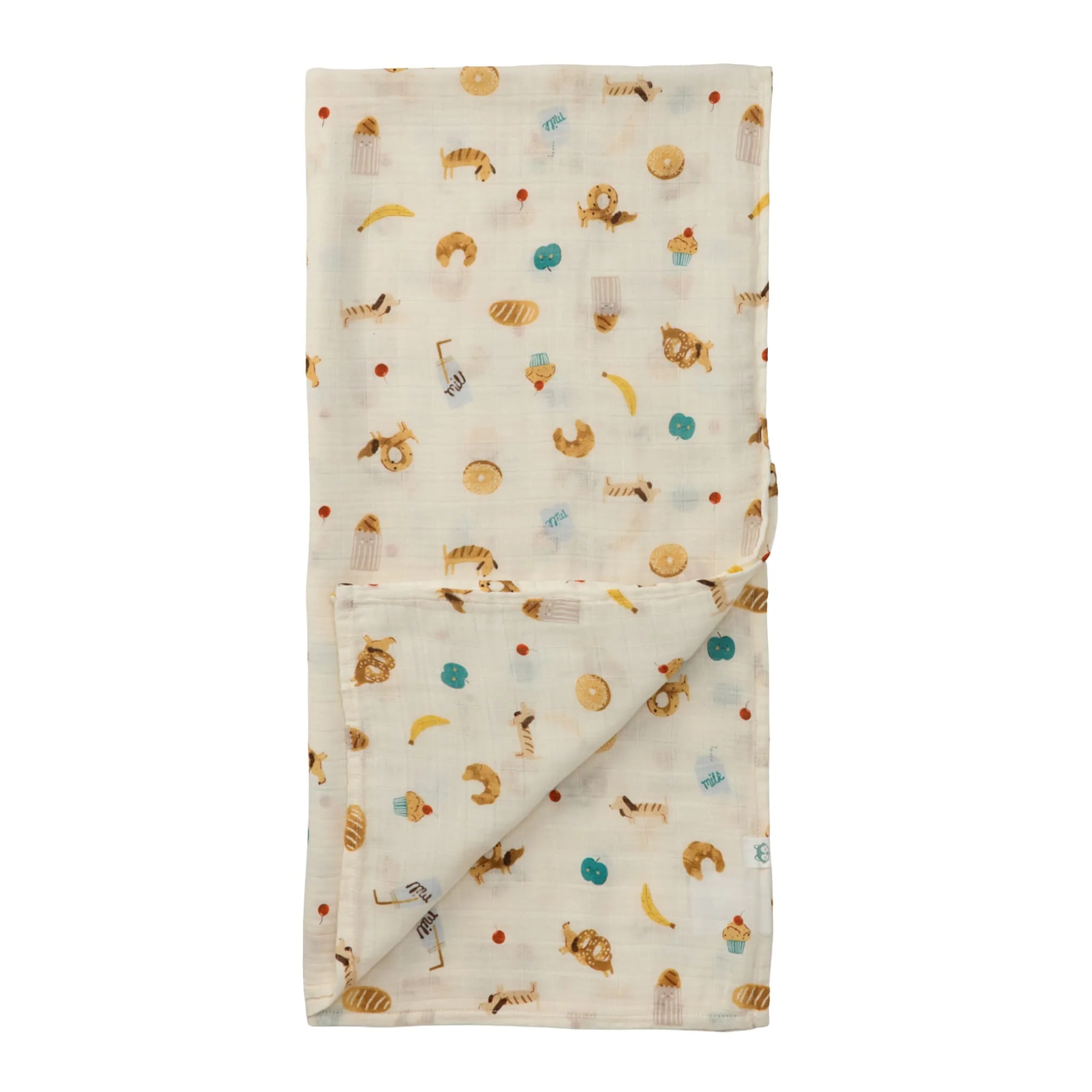 Couverture Mousseline Bambou - Déjeuner