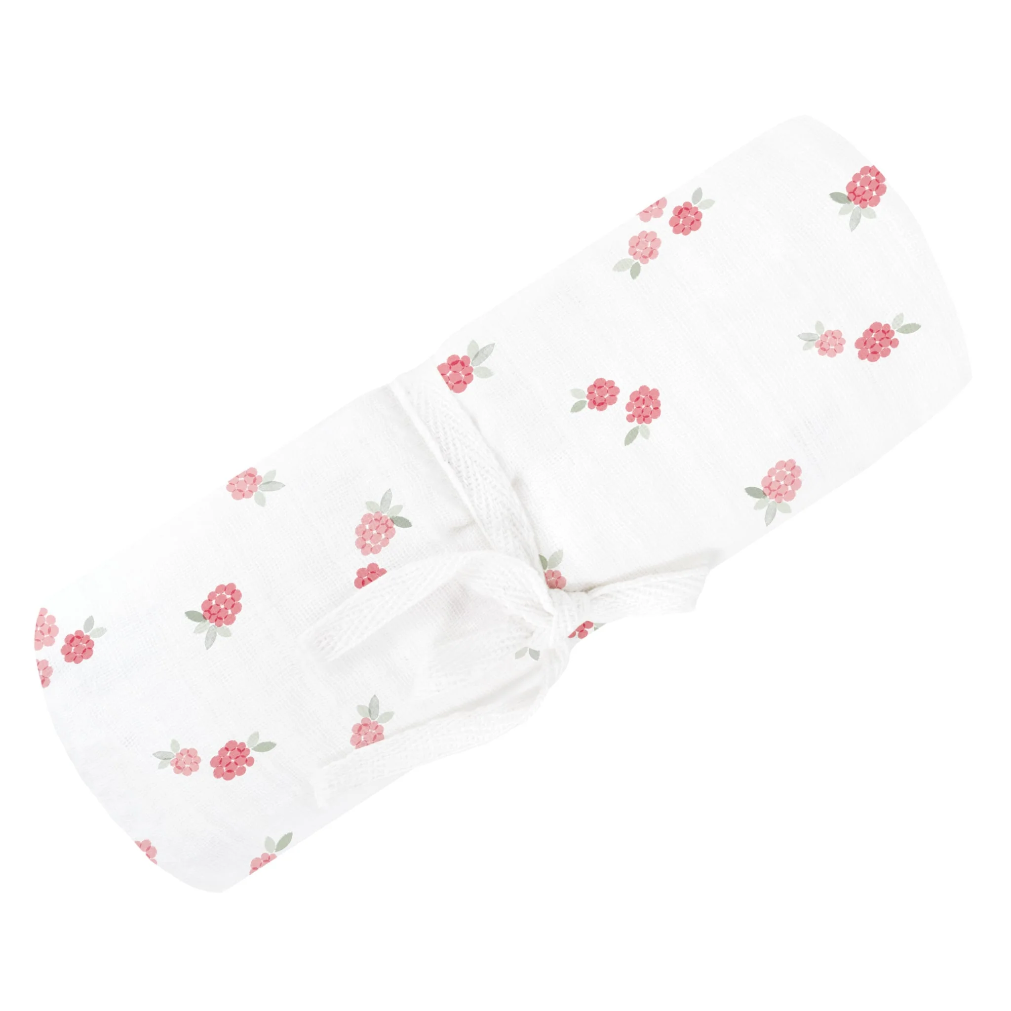 Couverture Mousseline Framboises