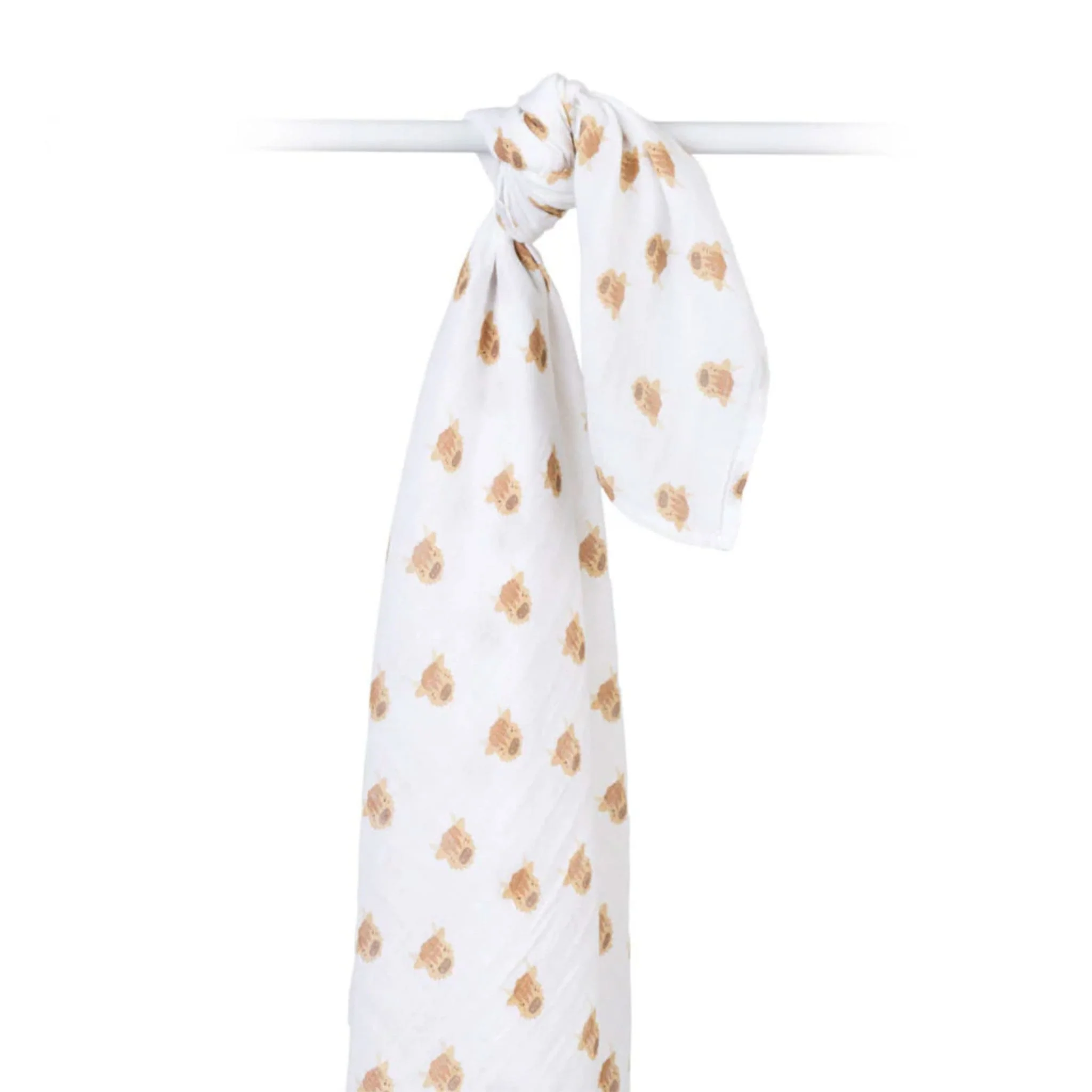 Couverture Mousseline - Vache Highland - Image 3