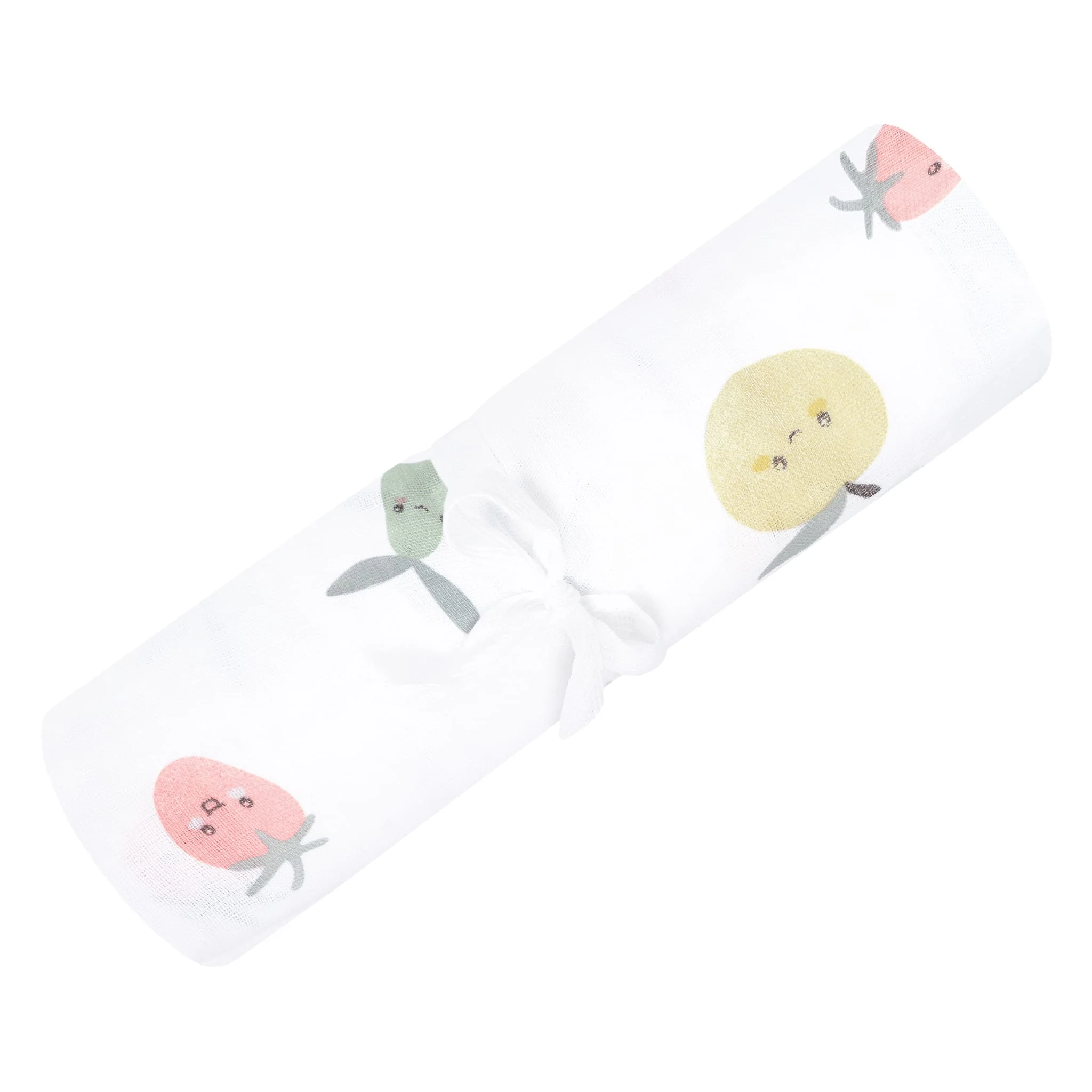 Couverture Mousseline Fruits
