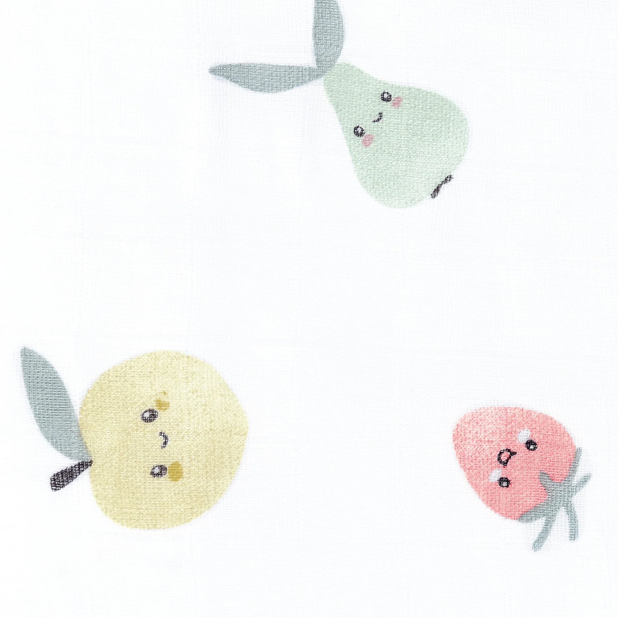 Couverture Mousseline Fruits - Image 3