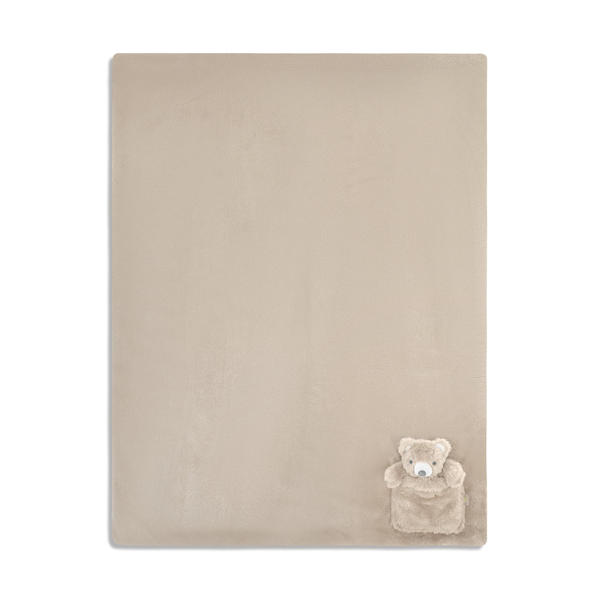 Couverture et Ourson - Taupe - Image 3