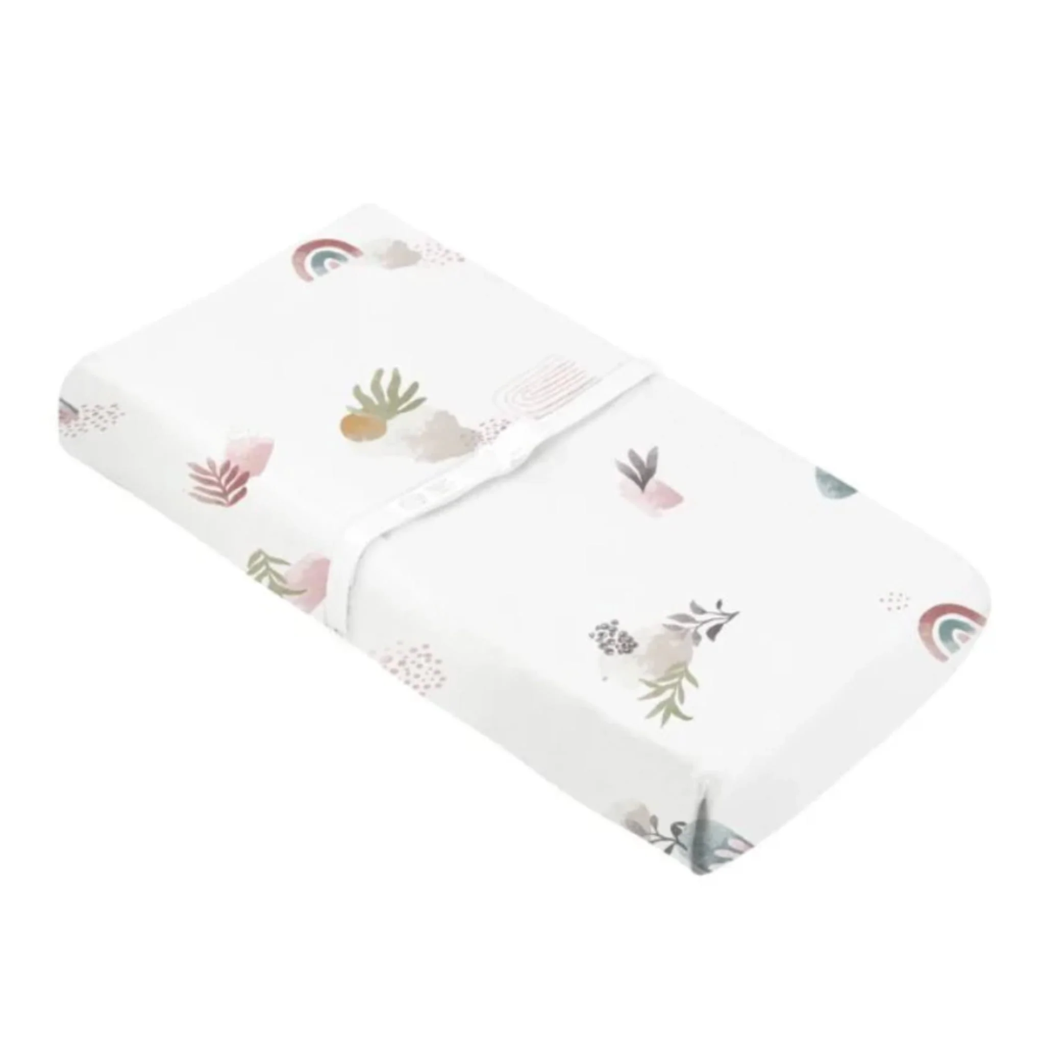 Couvre À Langer Percale - Florale