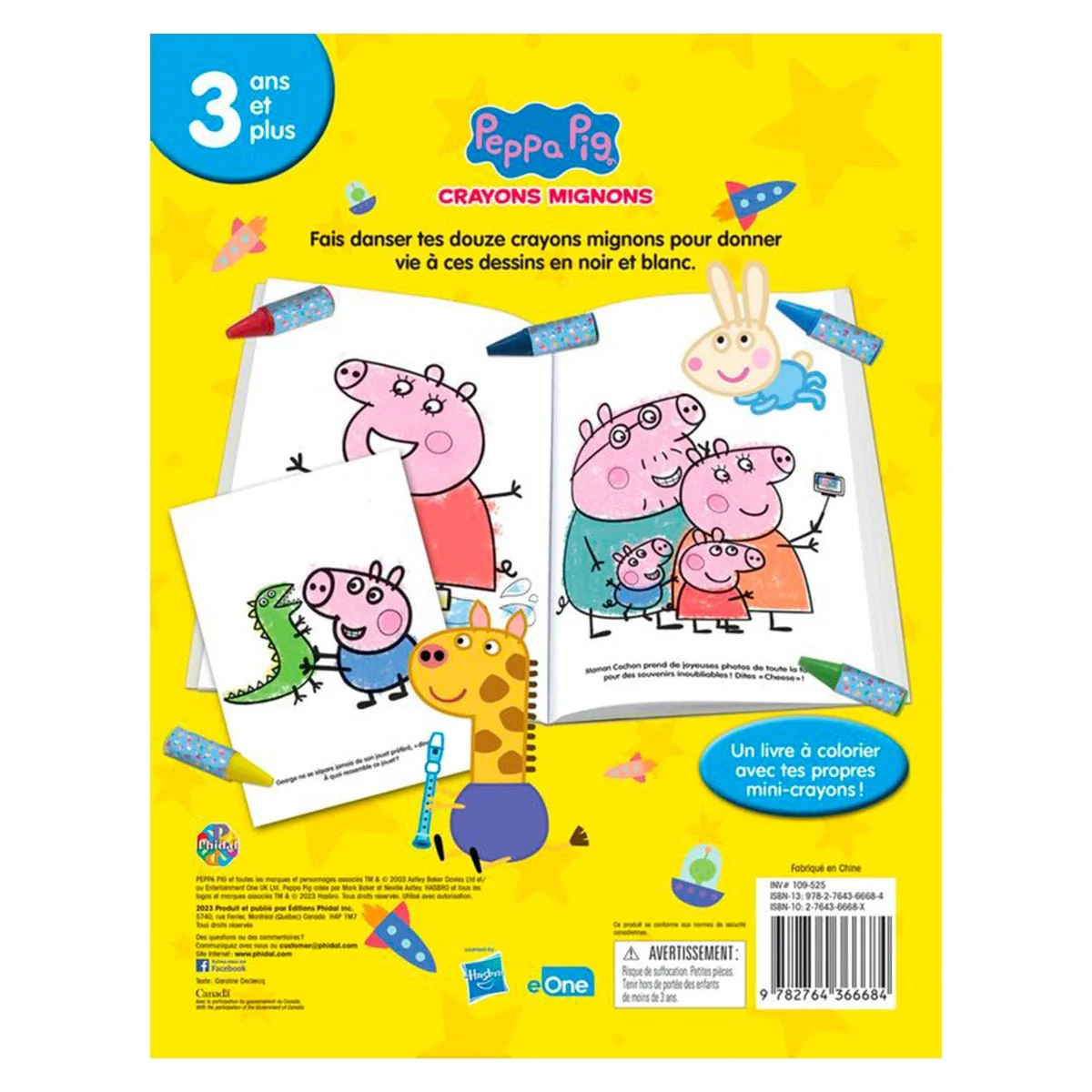Crayons Mignons Peppa Pig - Image 2