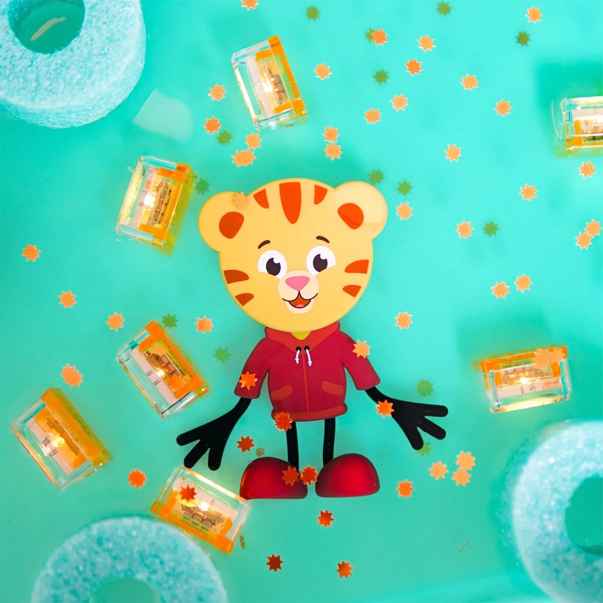 Cubes Lumineux Pour le Bain- Tigre - Image 5