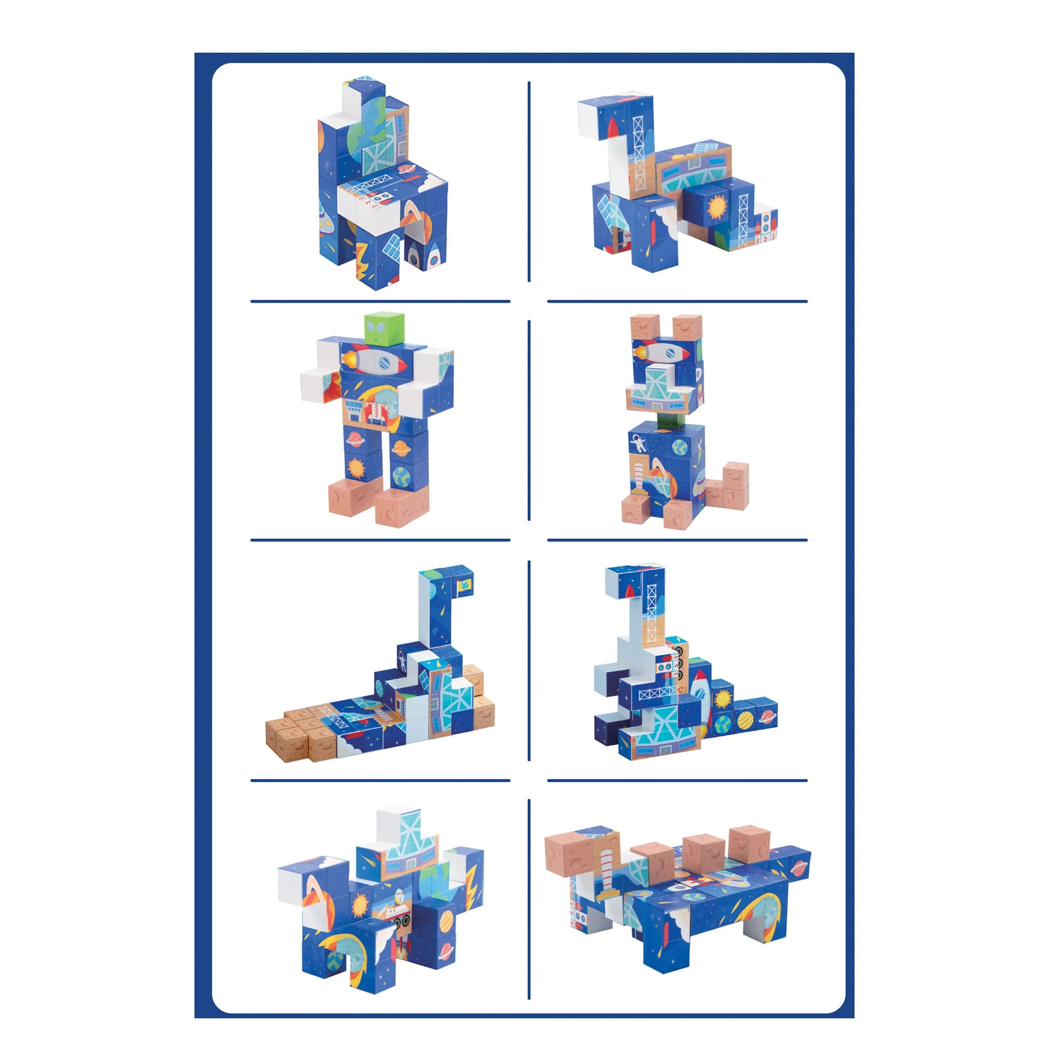 Cubes Magnétiques - Espace - Image 4