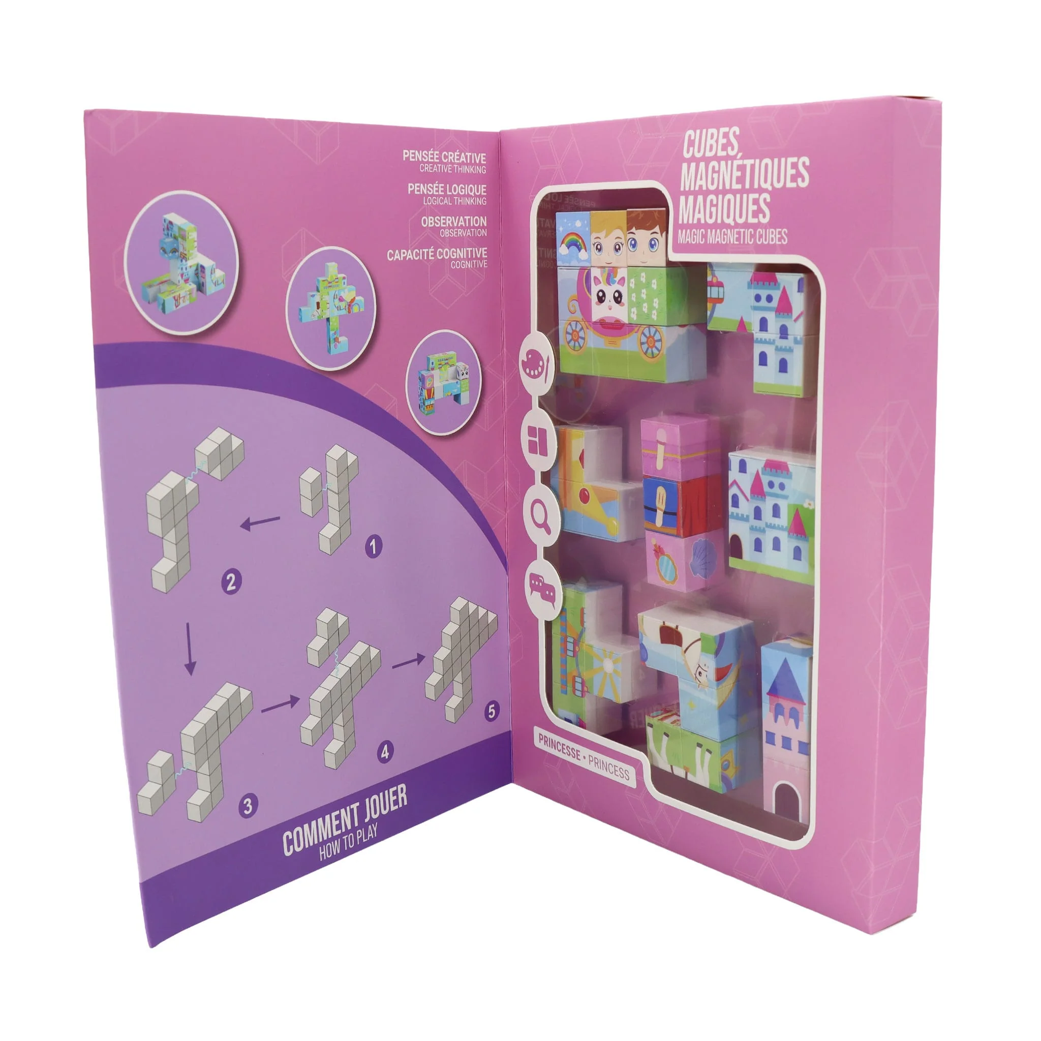 Cubes Magnétiques - Princesse - Image 8