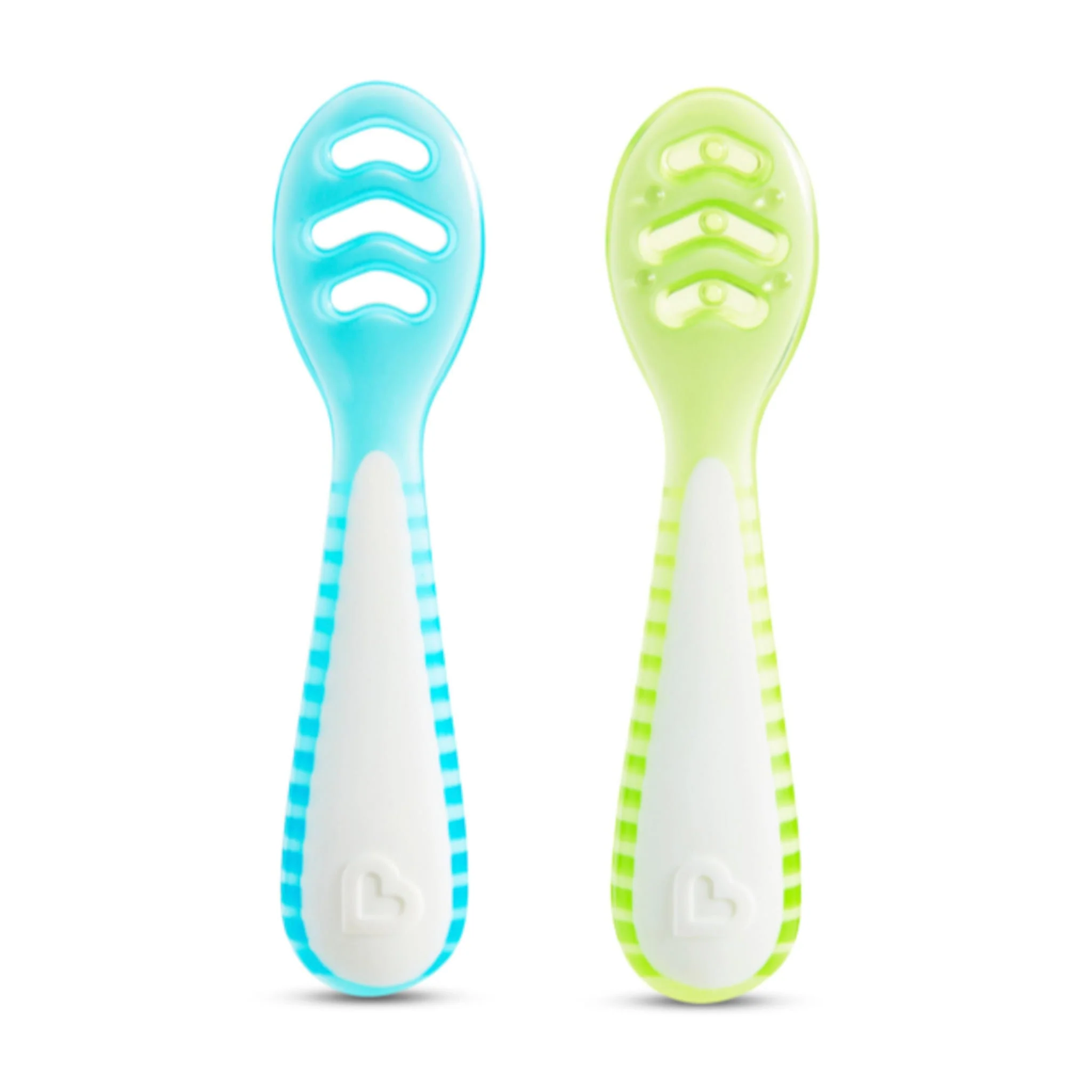 Cuillères d'Apprentissage Gentle Dip™ (2) - Bleu