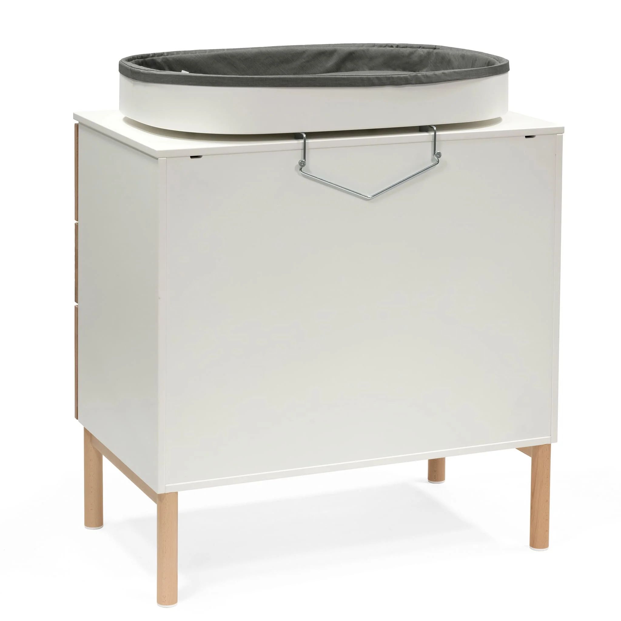 Matelas à Langer Stokke® Sleepi™ - Blanc / Gris - Image 3