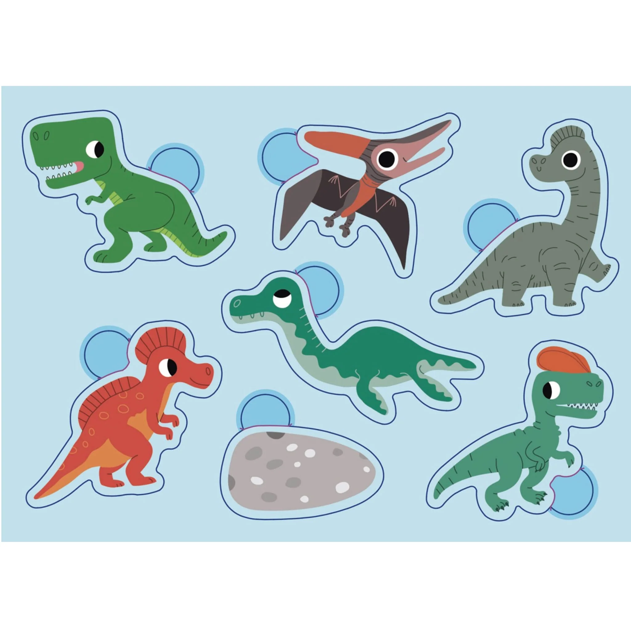 Dinosaures: 100 Gommettes - Image 3