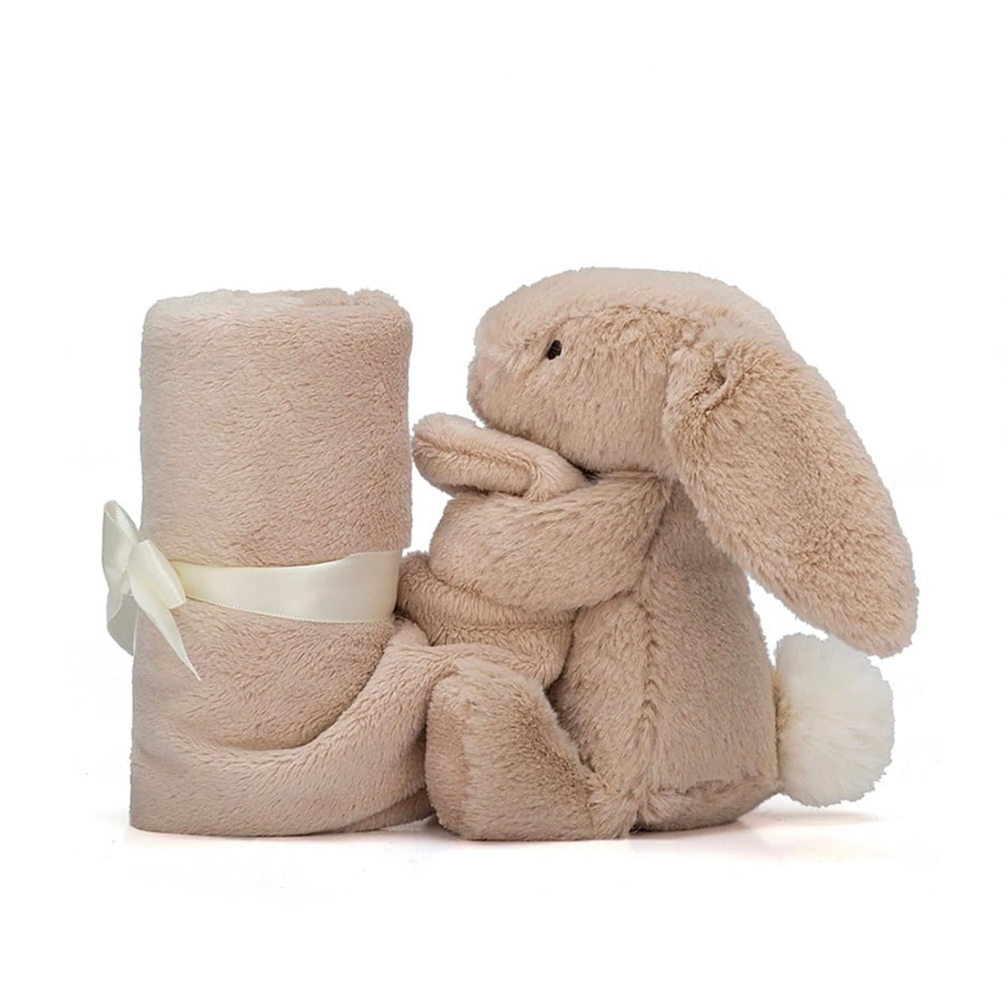 Doudou Éveil Lapin Beige - Image 3
