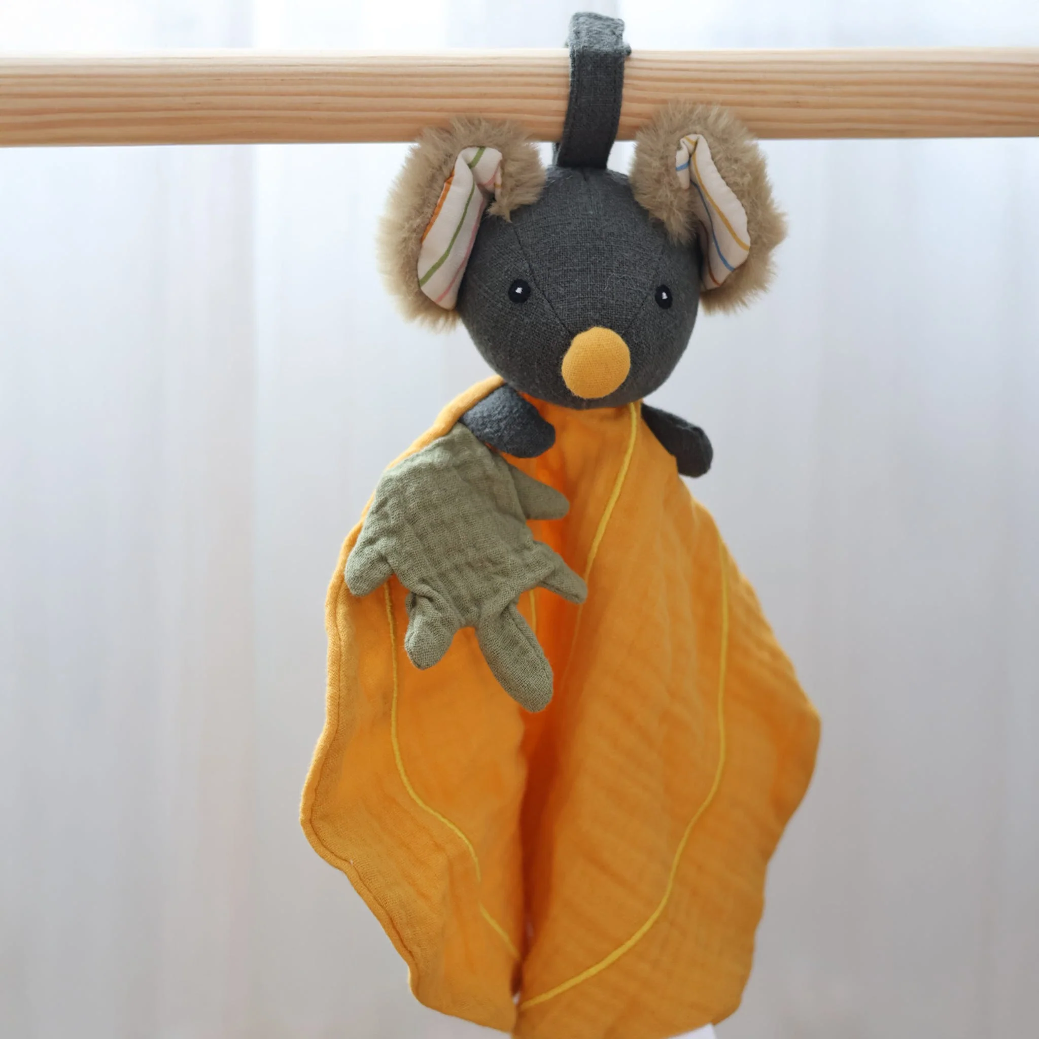Doudou Mousseline Souris - Image 3