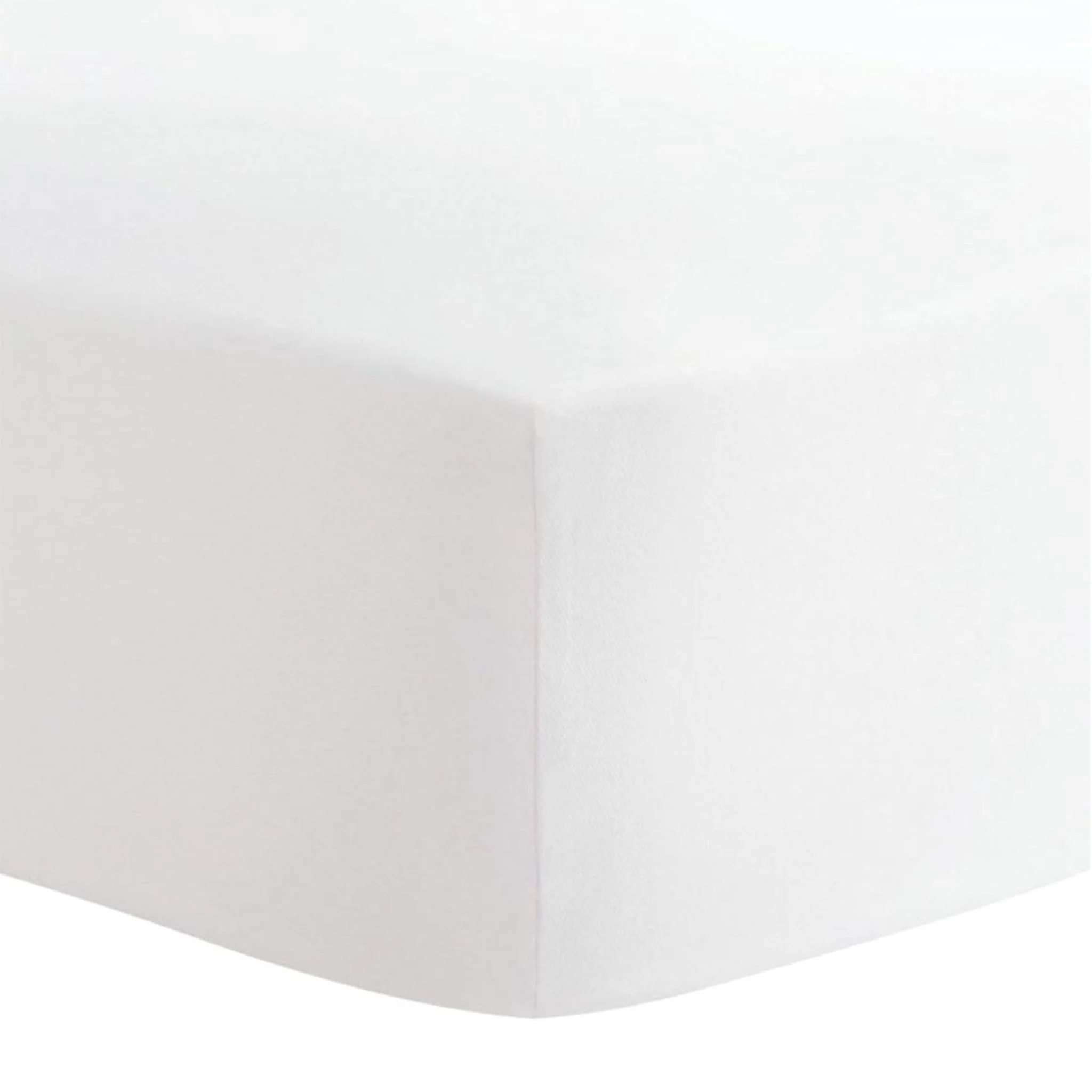 Drap Contour pour Lit de Bébé - Uni Blanc