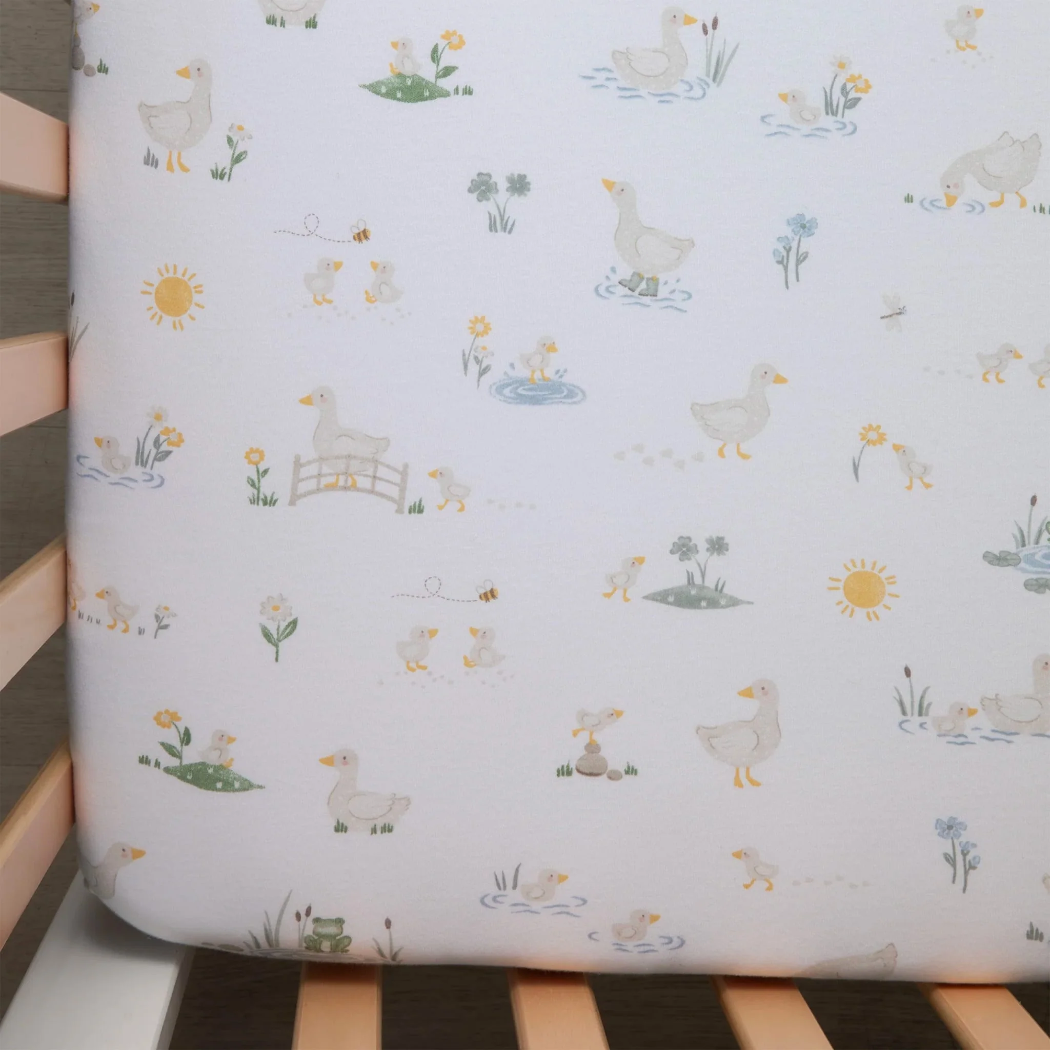 Drap Contour pour lit de Bébé - Petites Oies