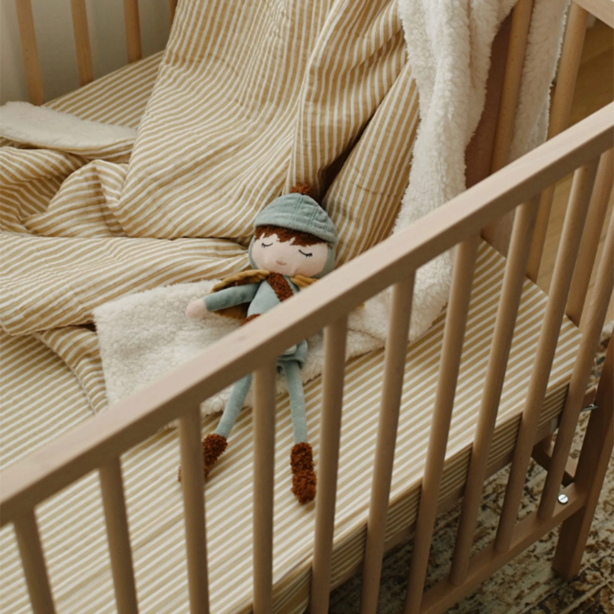 Drap Contour pour Lit de Bébé - Image 2