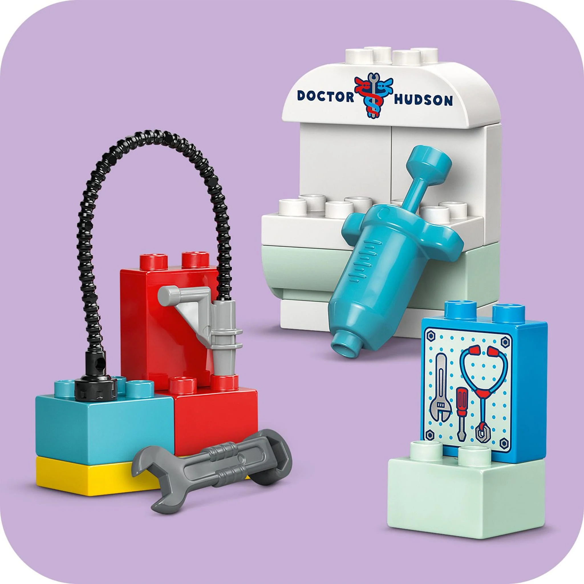 LEGO® DUPLO®│Les Bagnoles Disney et Pixar La visite de McQueen au garage de Doc - Image 4